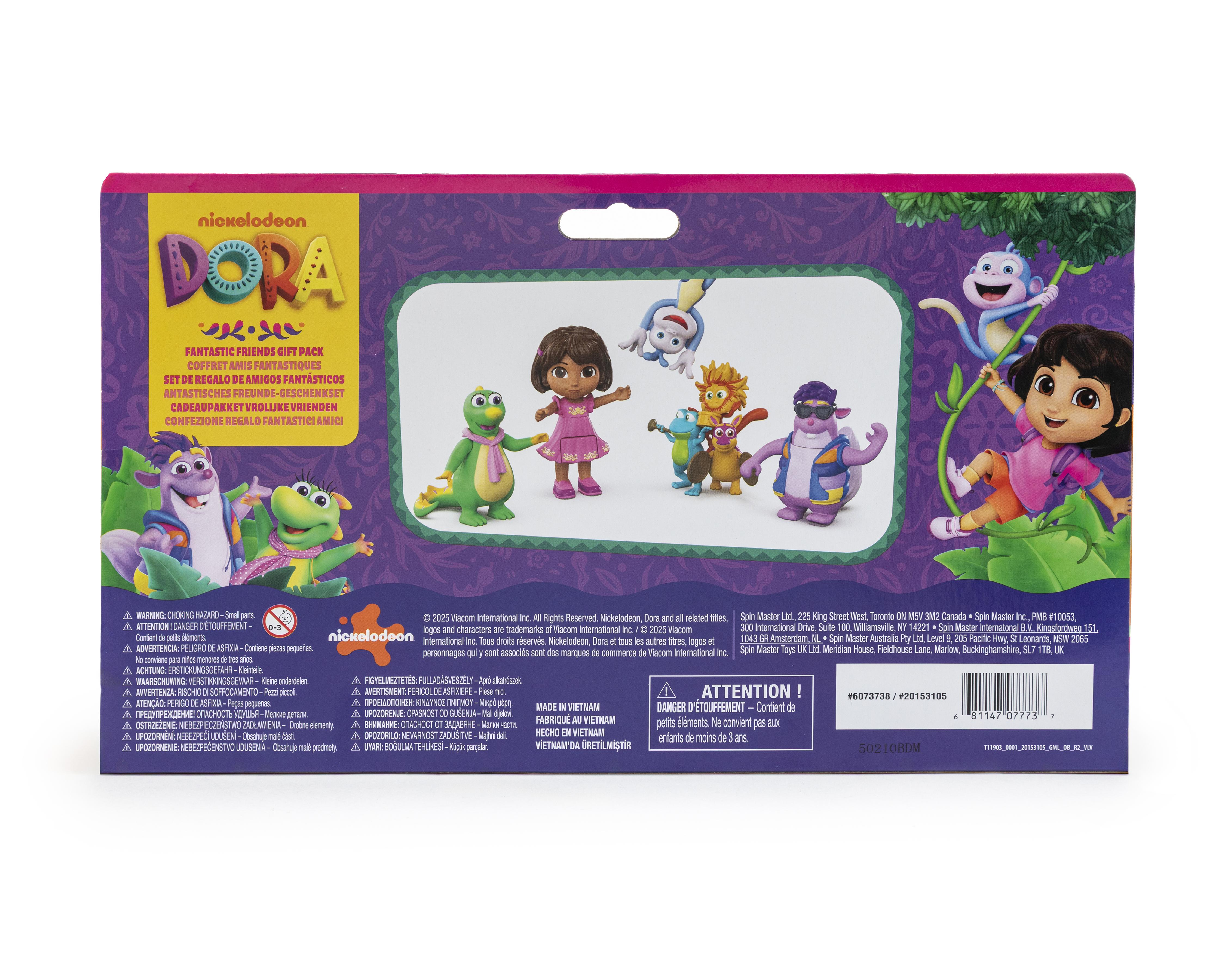 Foto 6 pulgar | Foto 5 | Set de Figuras Dora la Exploradora Spin Master Amigos Fantásticos