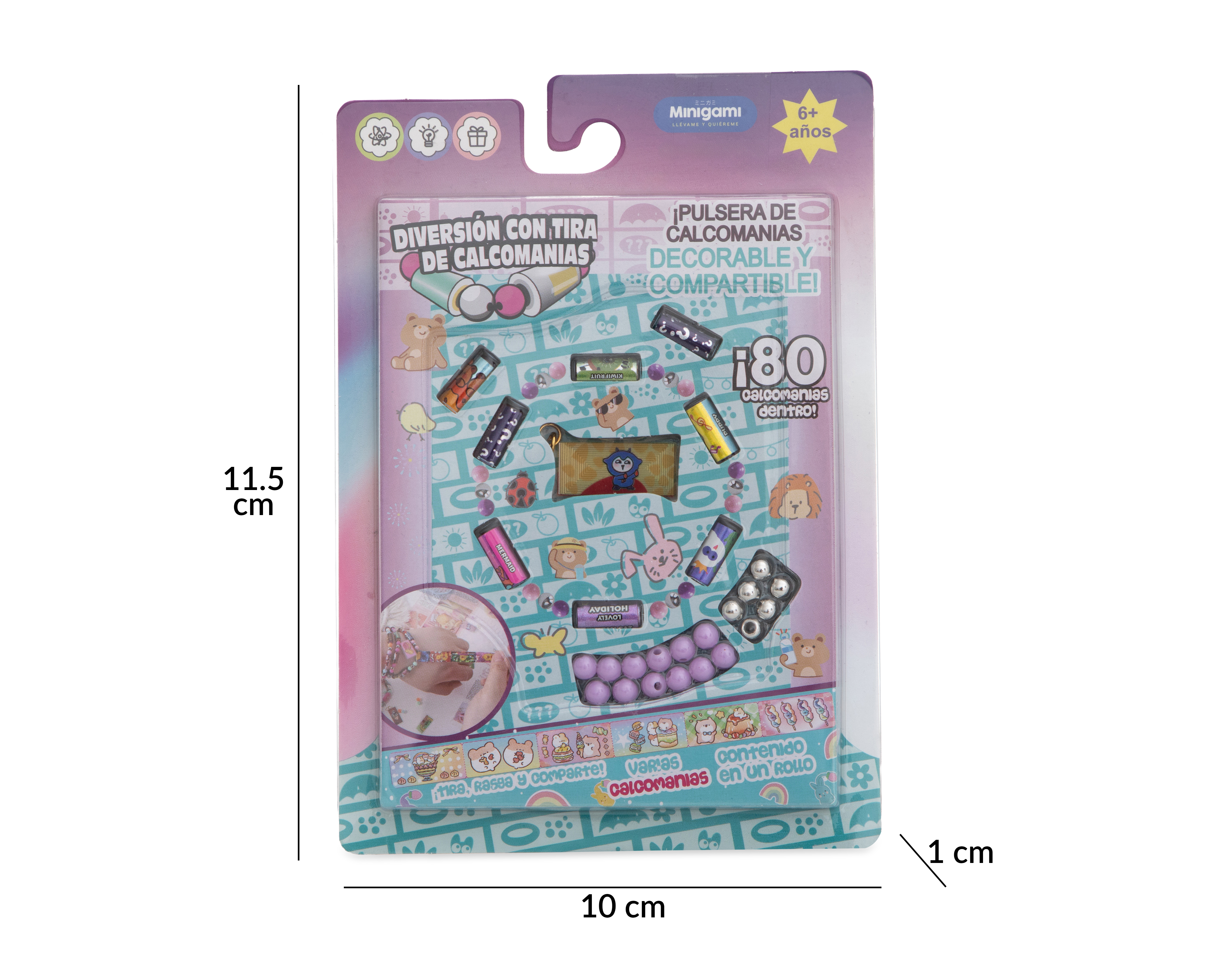 Foto 4 | Foto 4 | Kit para Hacer Pulseras Minigami con Stickers