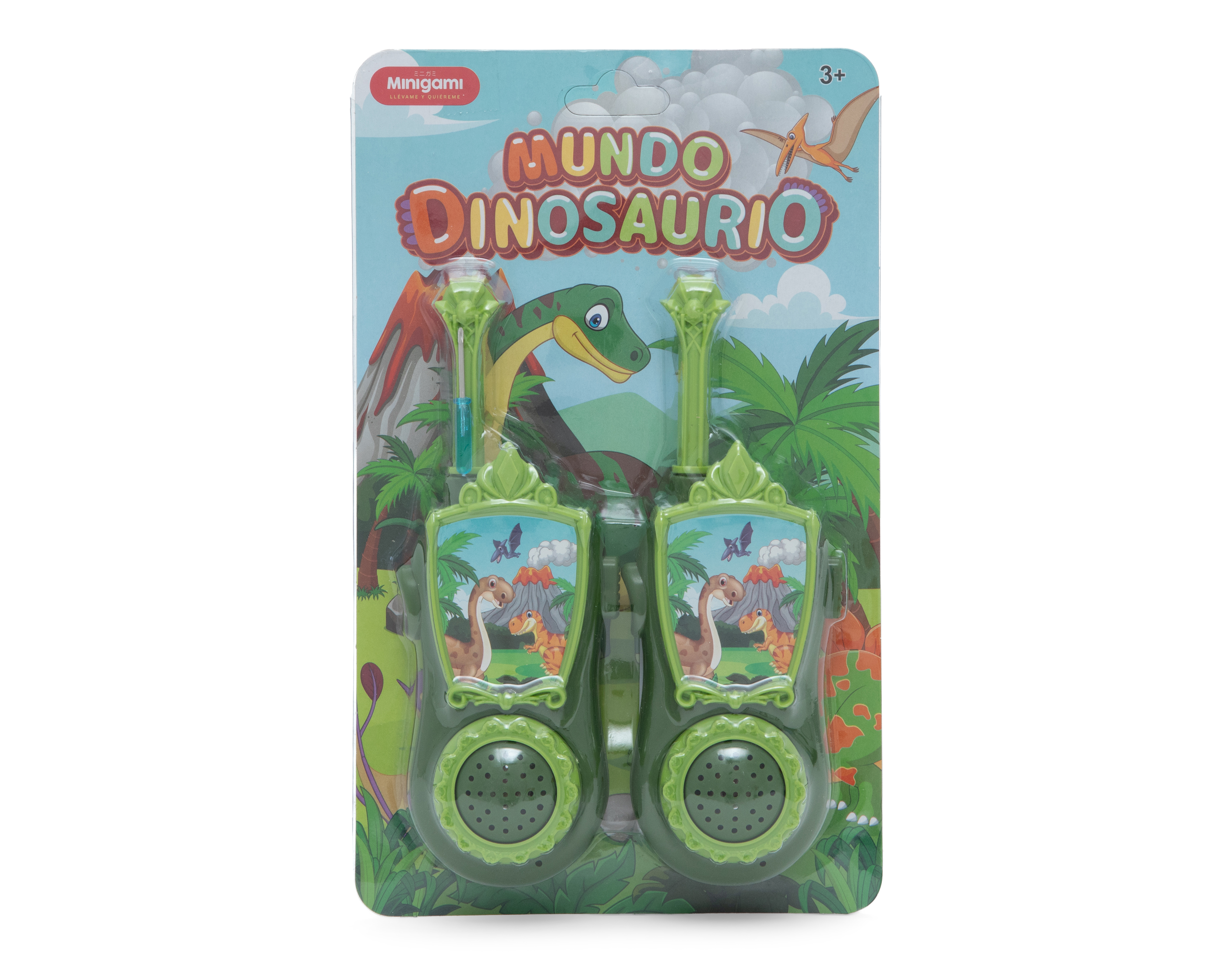 Foto 4 pulgar | Foto 3 | Radios Walkie Talkies Minigami Dinosaurio