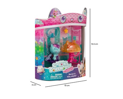 Foto 4 | Foto 5 | MerCat & Kitty Jellyfish Spin Master Gabby's Dollhouse la Película