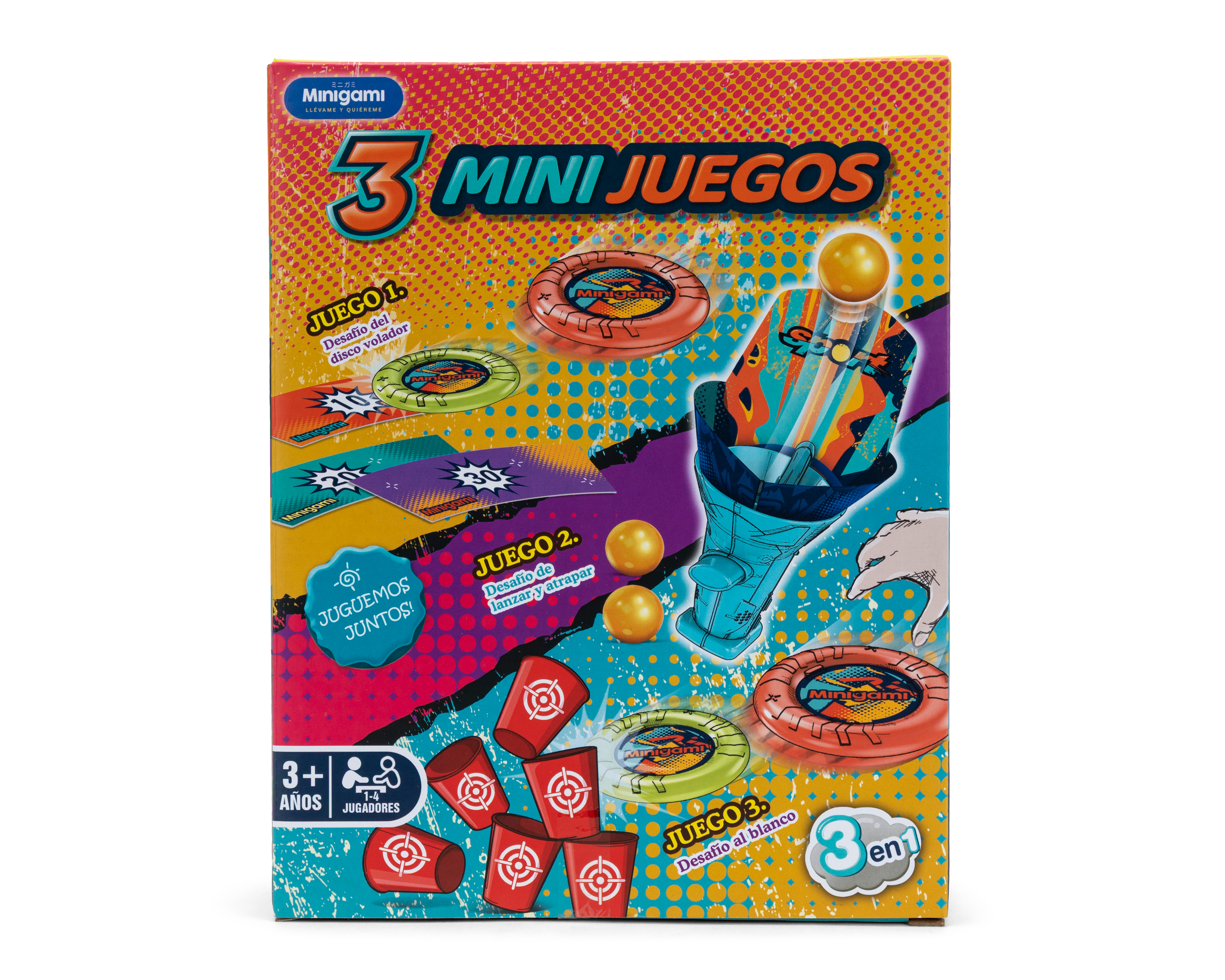 Juego 3 en 1 Minigami