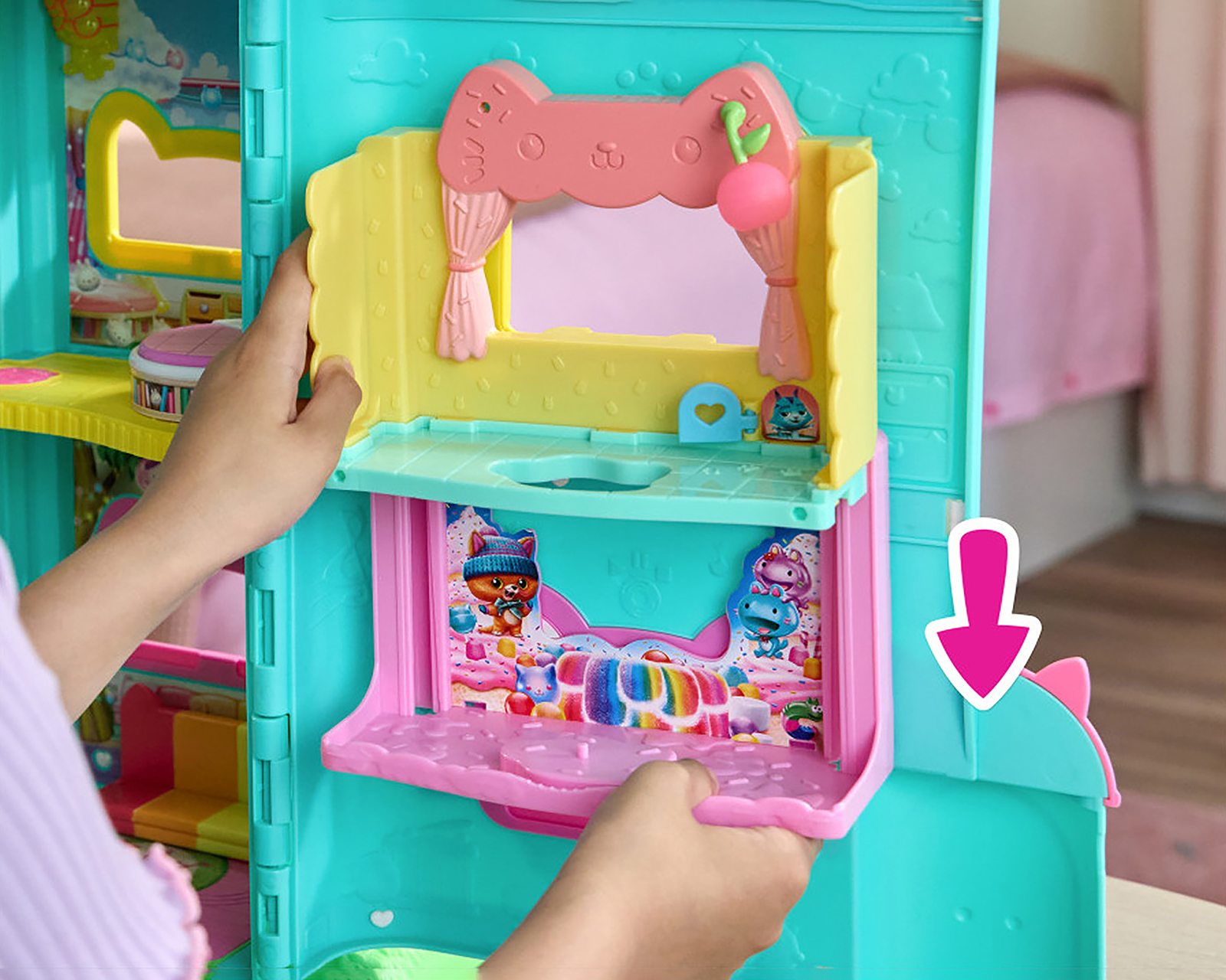 Foto 9 pulgar | Foto 8 | Set de Baño Mercat Gabby's Dollhouse la Película con Accesorios