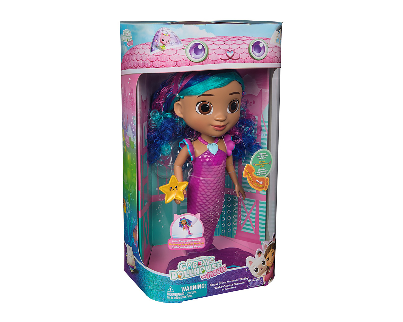 Foto 2 | Foto 2 | Muñeca Gabby's Dollhouse la Película Sirena