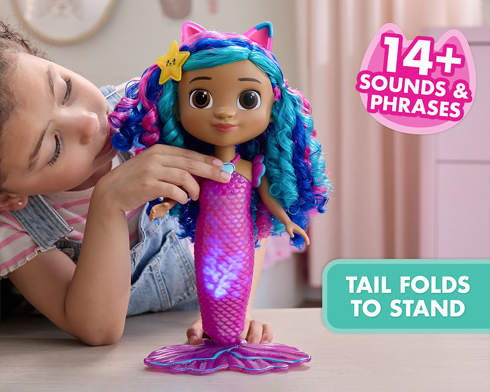 Foto 3 | Foto 3 | Muñeca Gabby's Dollhouse la Película Sirena