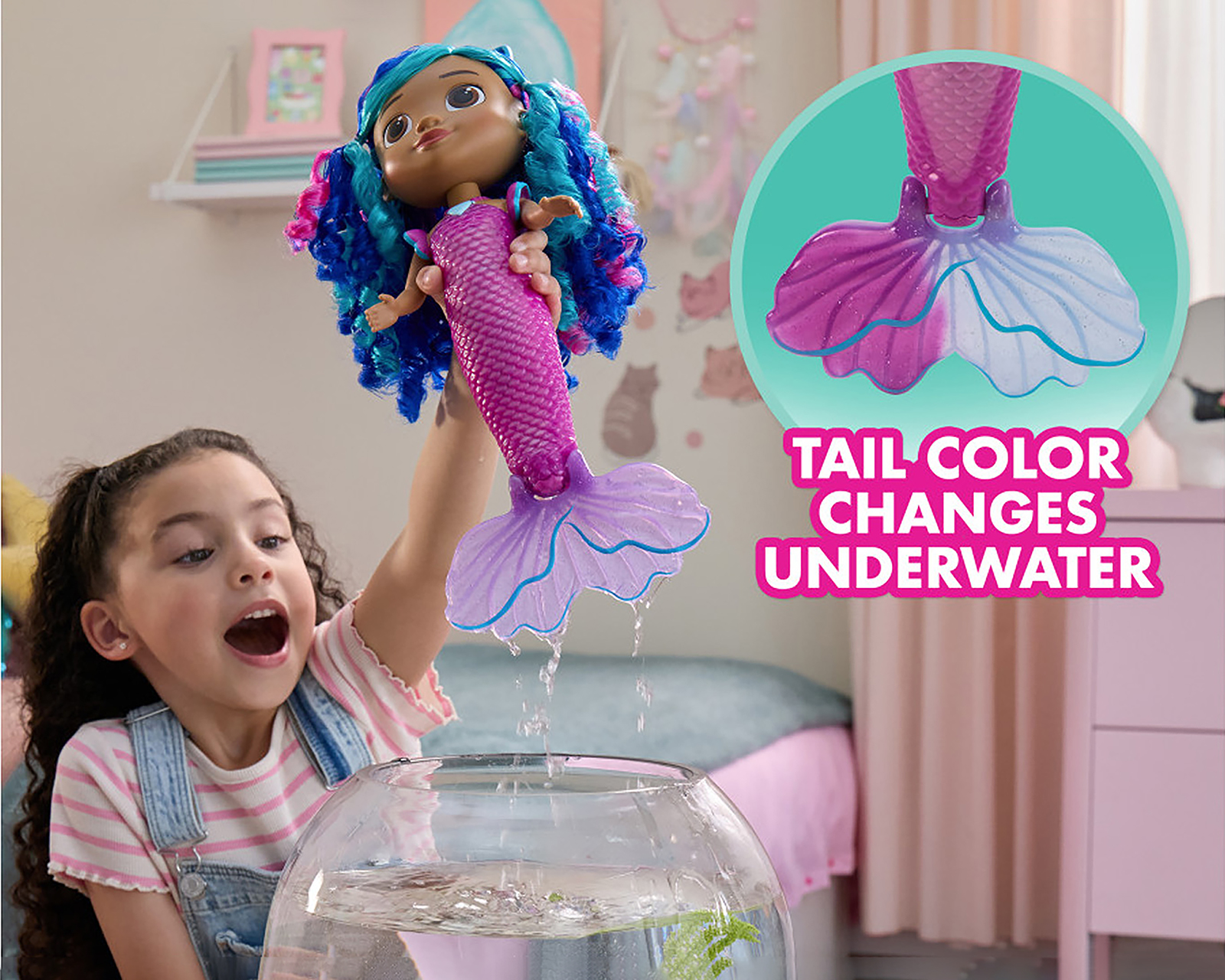 Foto 4 | Foto 4 | Muñeca Gabby's Dollhouse la Película Sirena