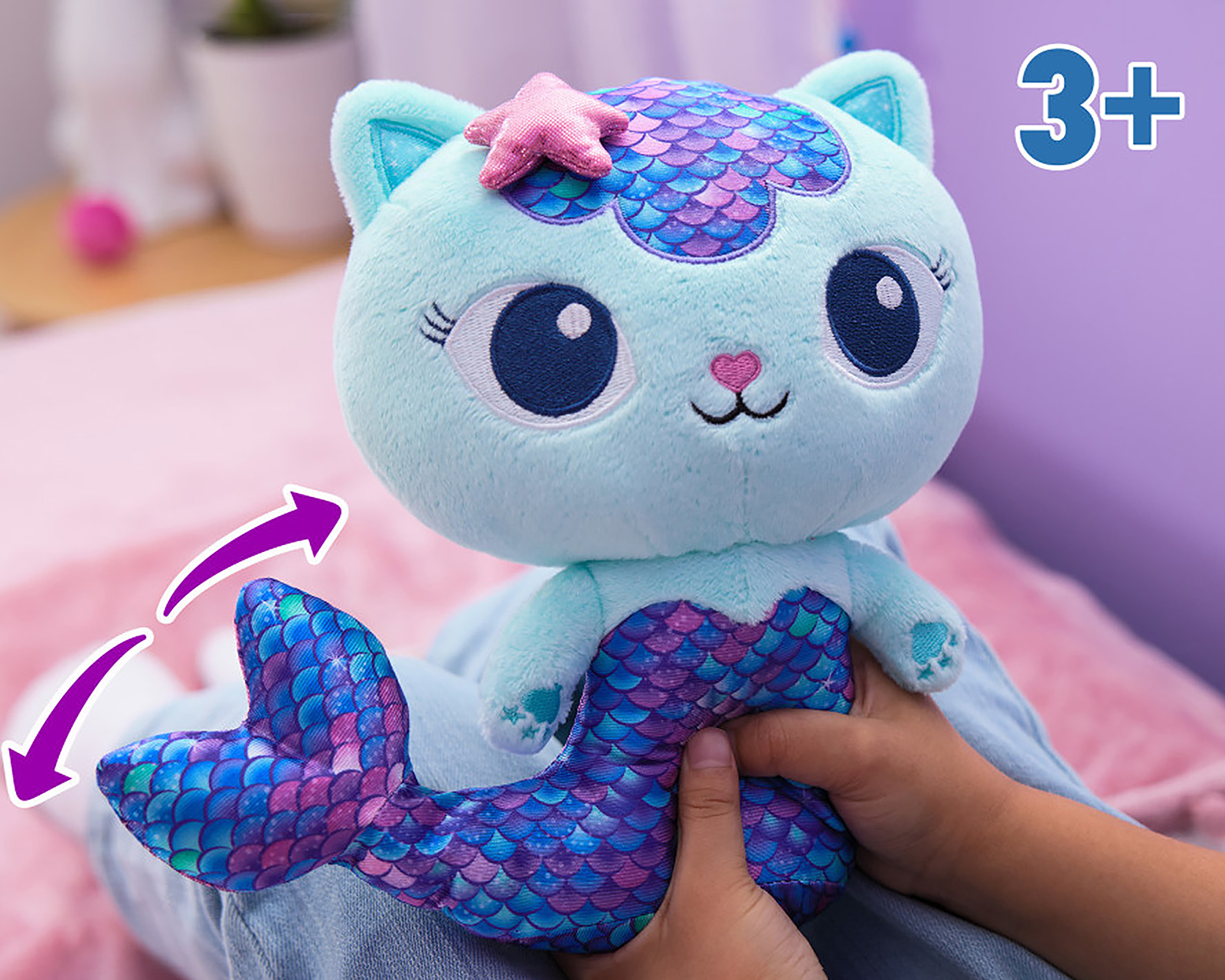 Foto 4 | Foto 4 | Fin-tastic MerCat Gabby's Dollhouse con Sonidos