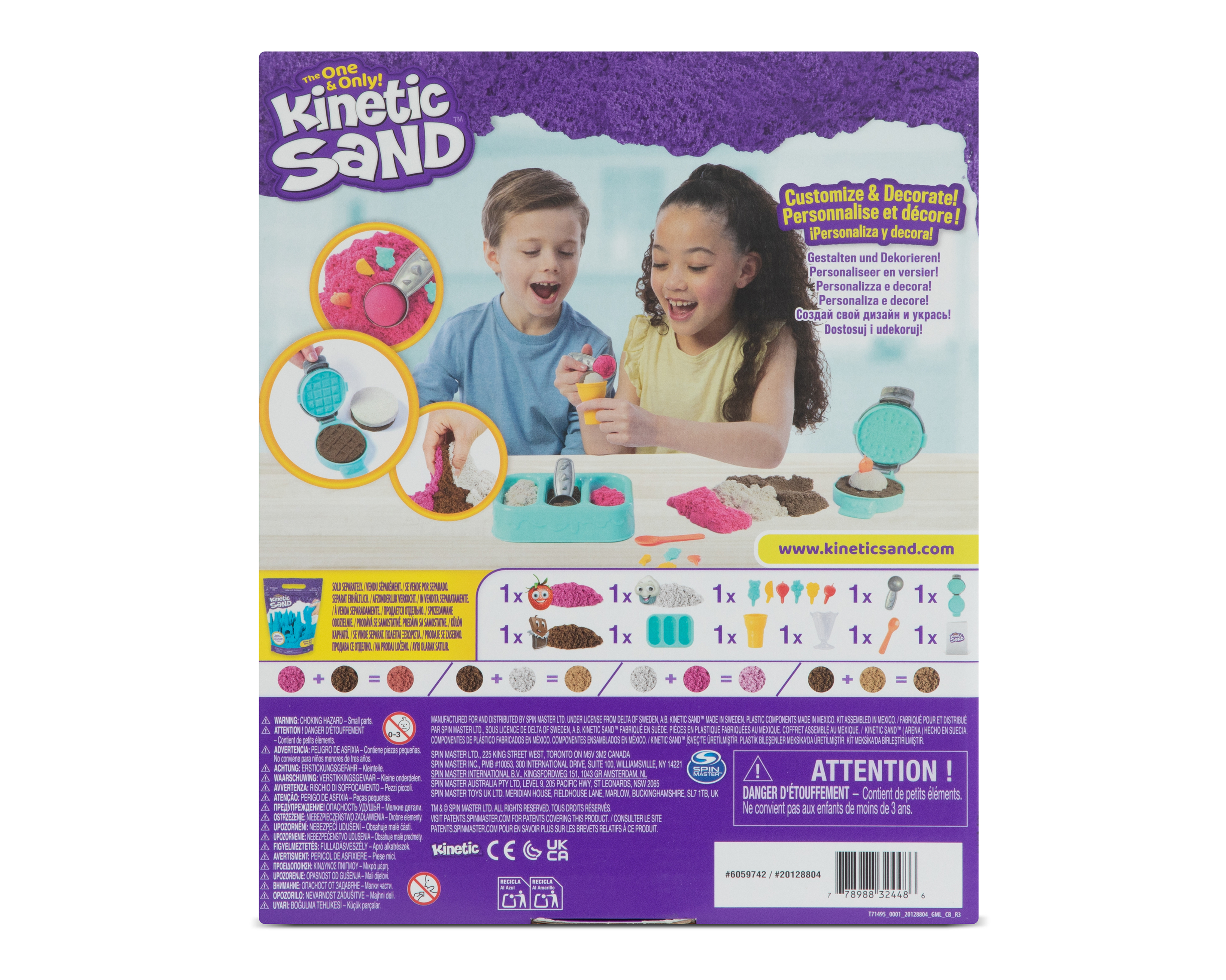 Foto 3 pulgar | Foto 2 | Arena Kinética Delicias Heladas Kinet Sand