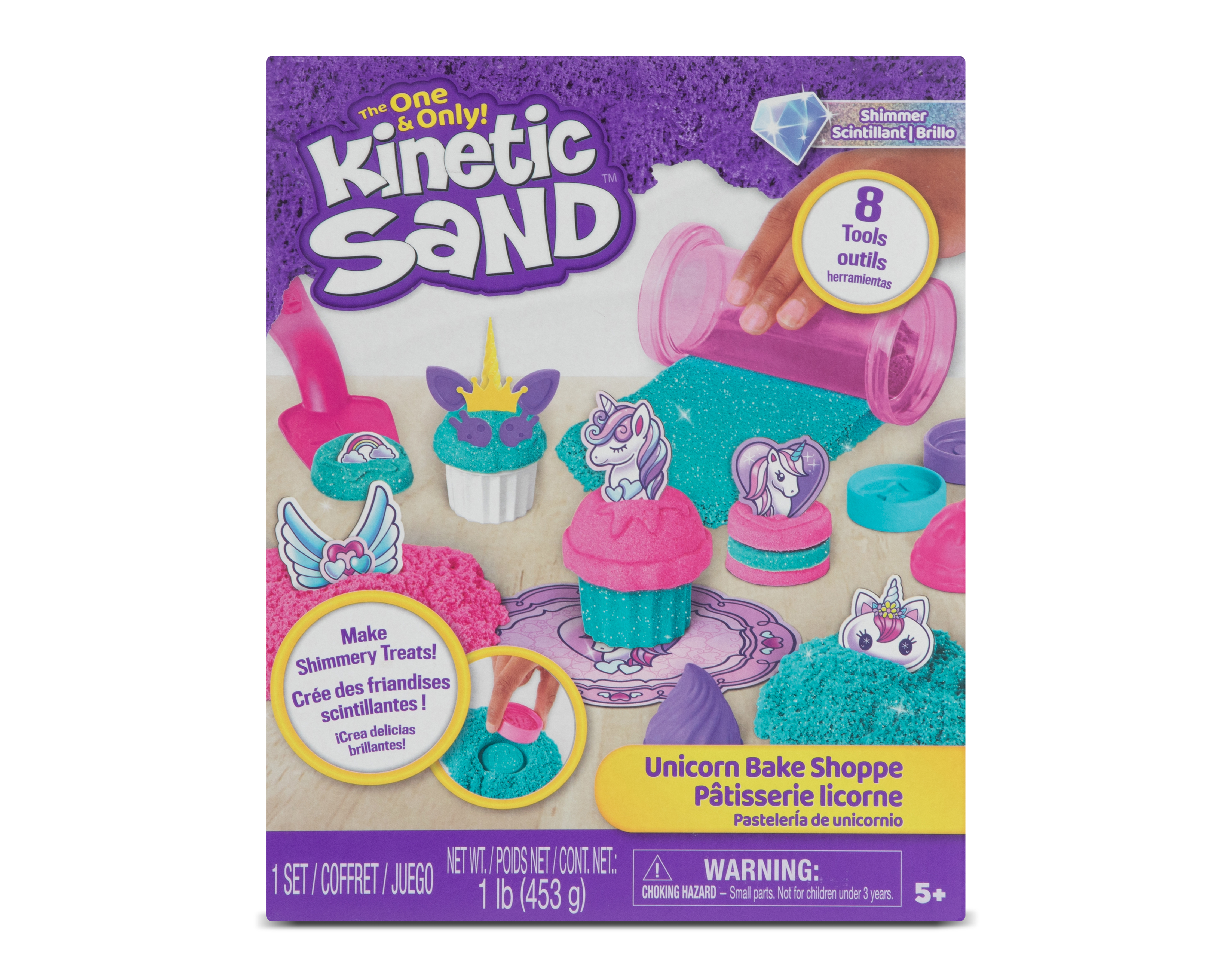 Arena Kinética Pastelería de Unicornio Kinet Sand