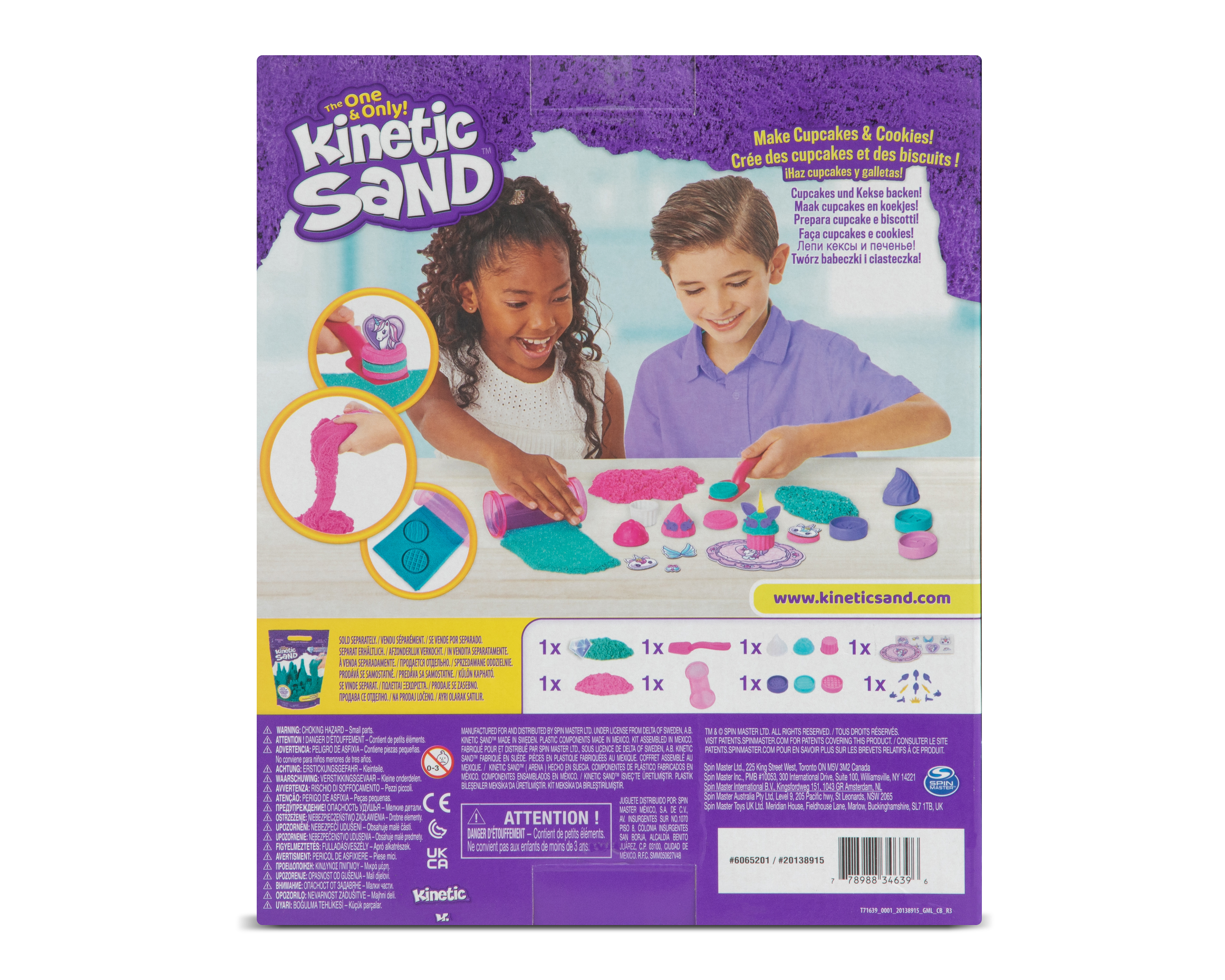 Foto 3 pulgar | Foto 2 | Arena Kinética Pastelería de Unicornio Kinet Sand