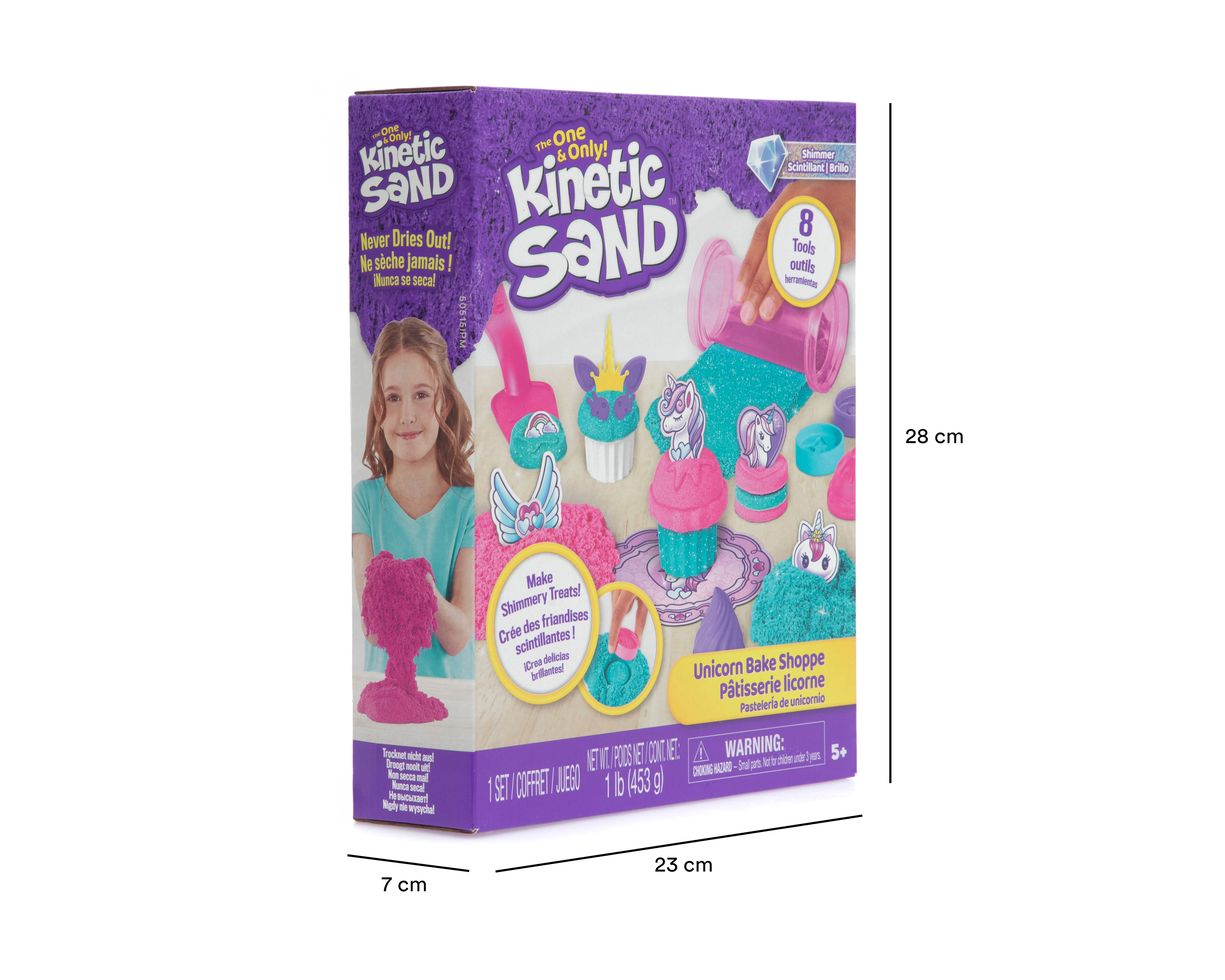 Foto 4 pulgar | Foto 3 | Arena Kinética Pastelería de Unicornio Kinet Sand