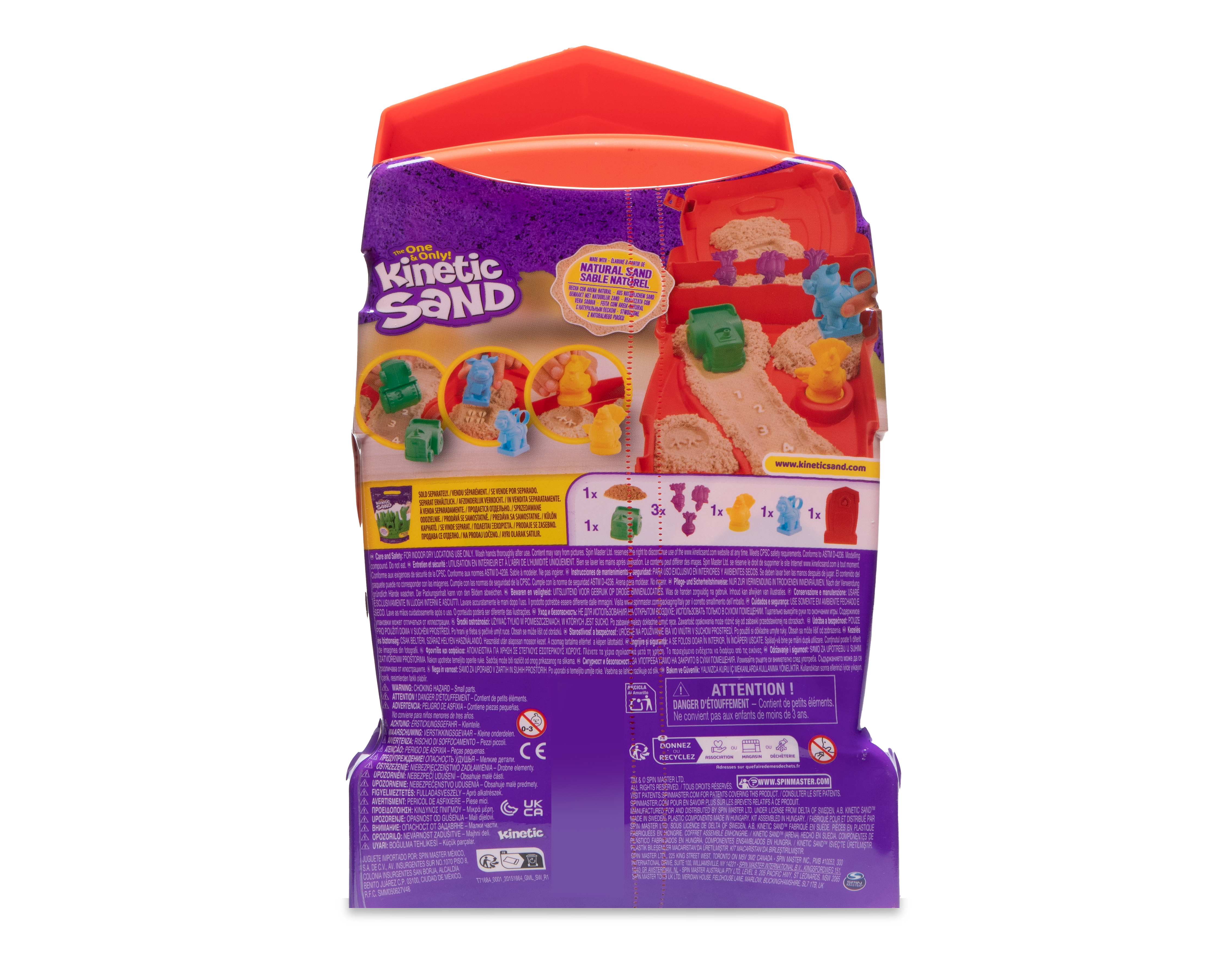 Foto 2 | Foto 2 | Juego de Granja Kinetic Sand con Accesorios