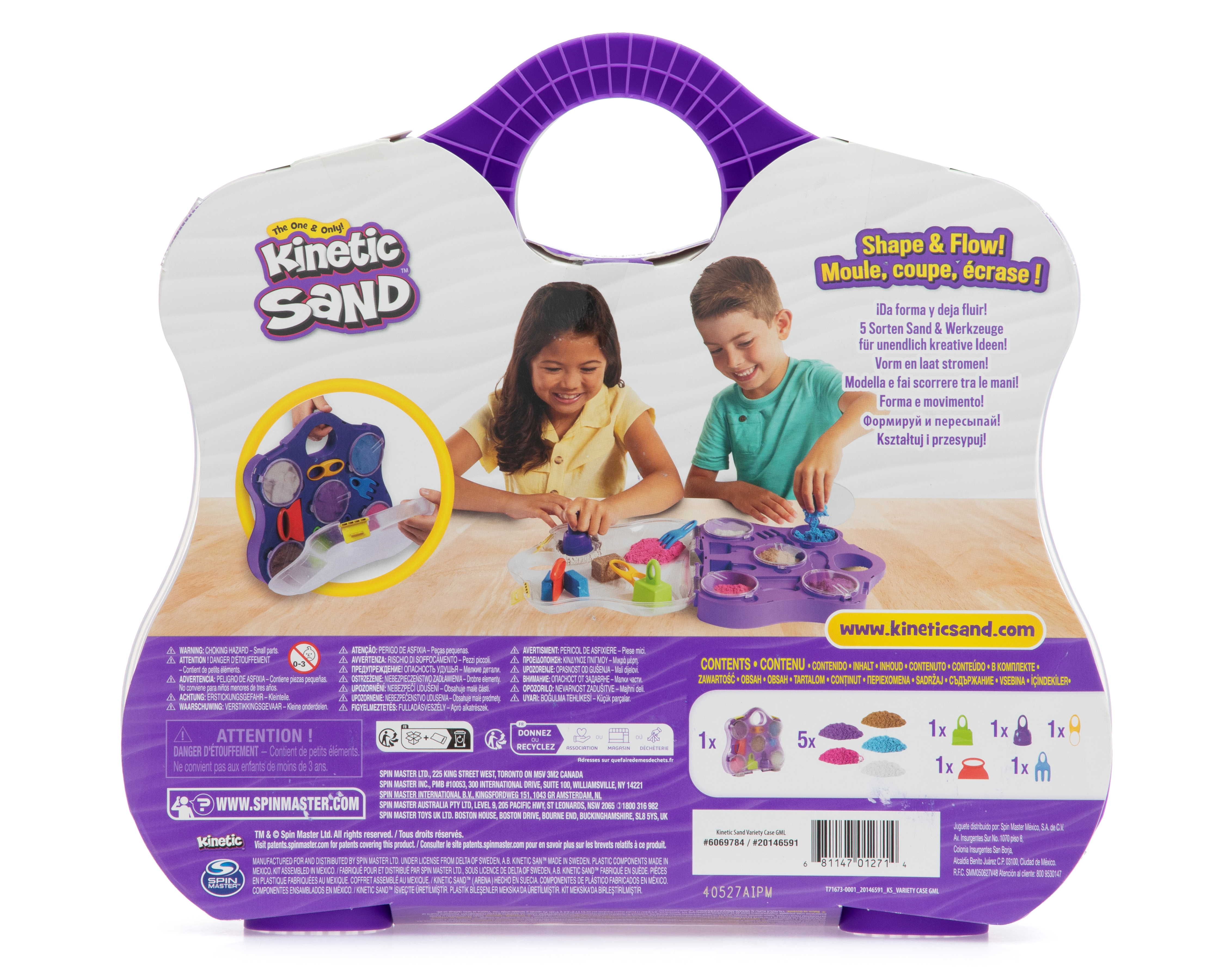 Foto 3 pulgar | Foto 2 | Estuche de Variedades Kinetic Sand