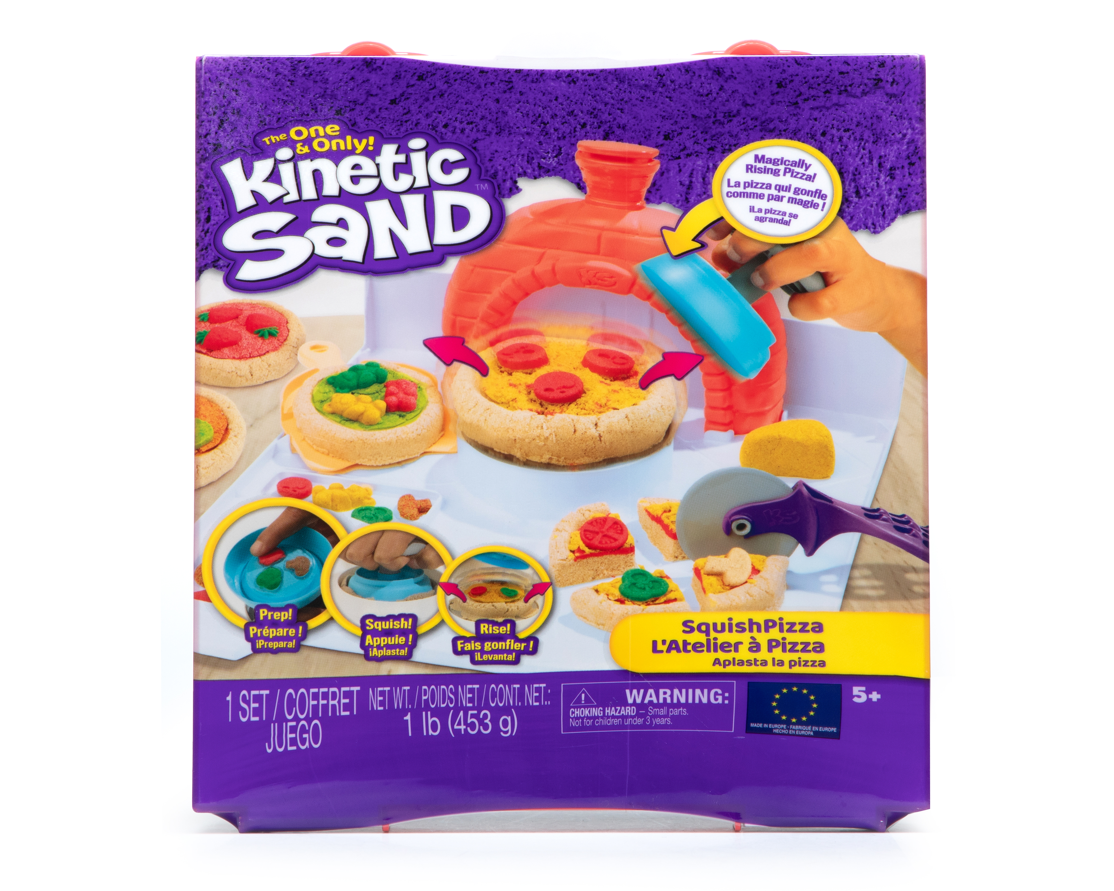 Juego de Pizza Kinetic Sand con Accesorios