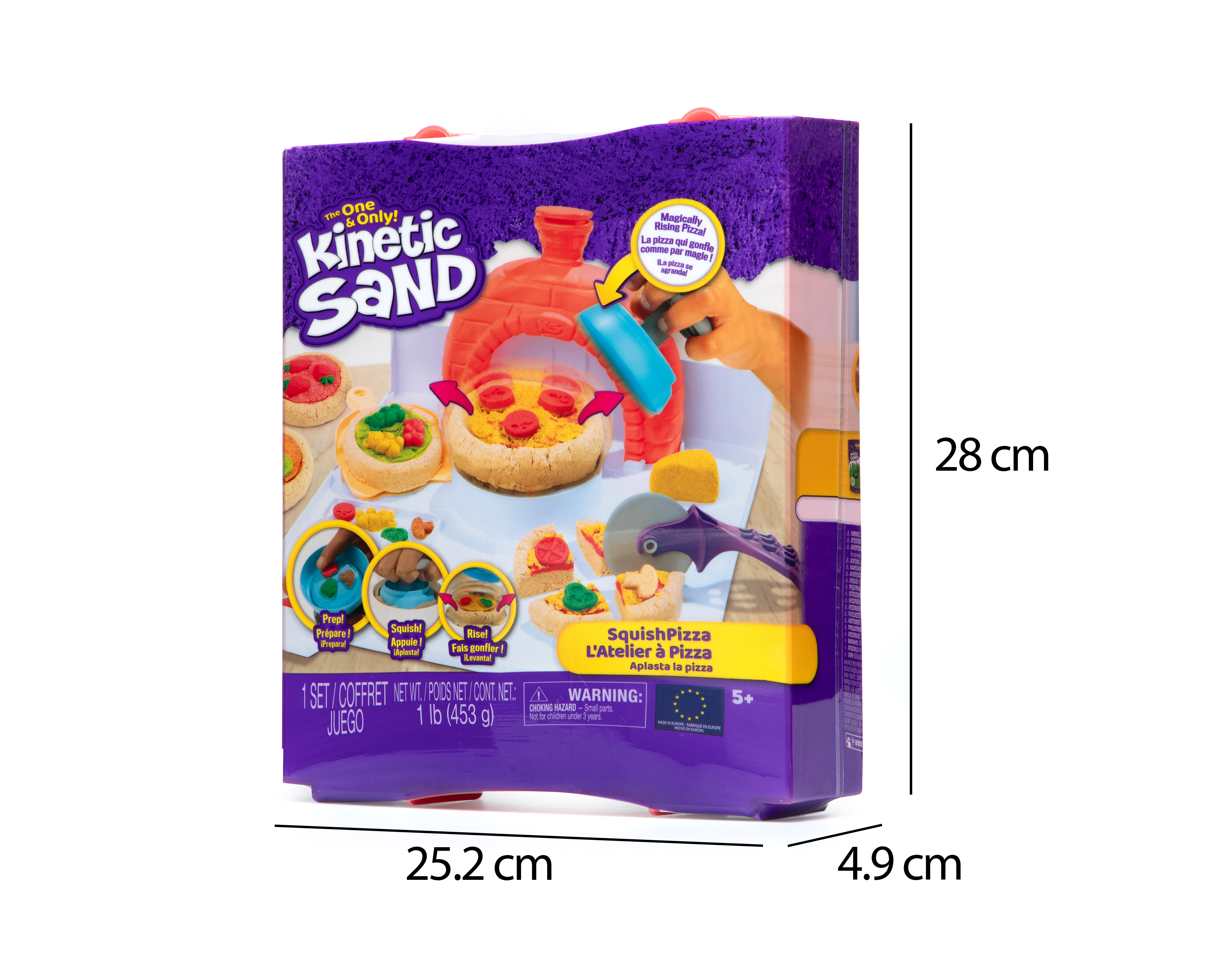 Foto 5 pulgar | Foto 4 | Juego de Pizza Kinetic Sand con Accesorios