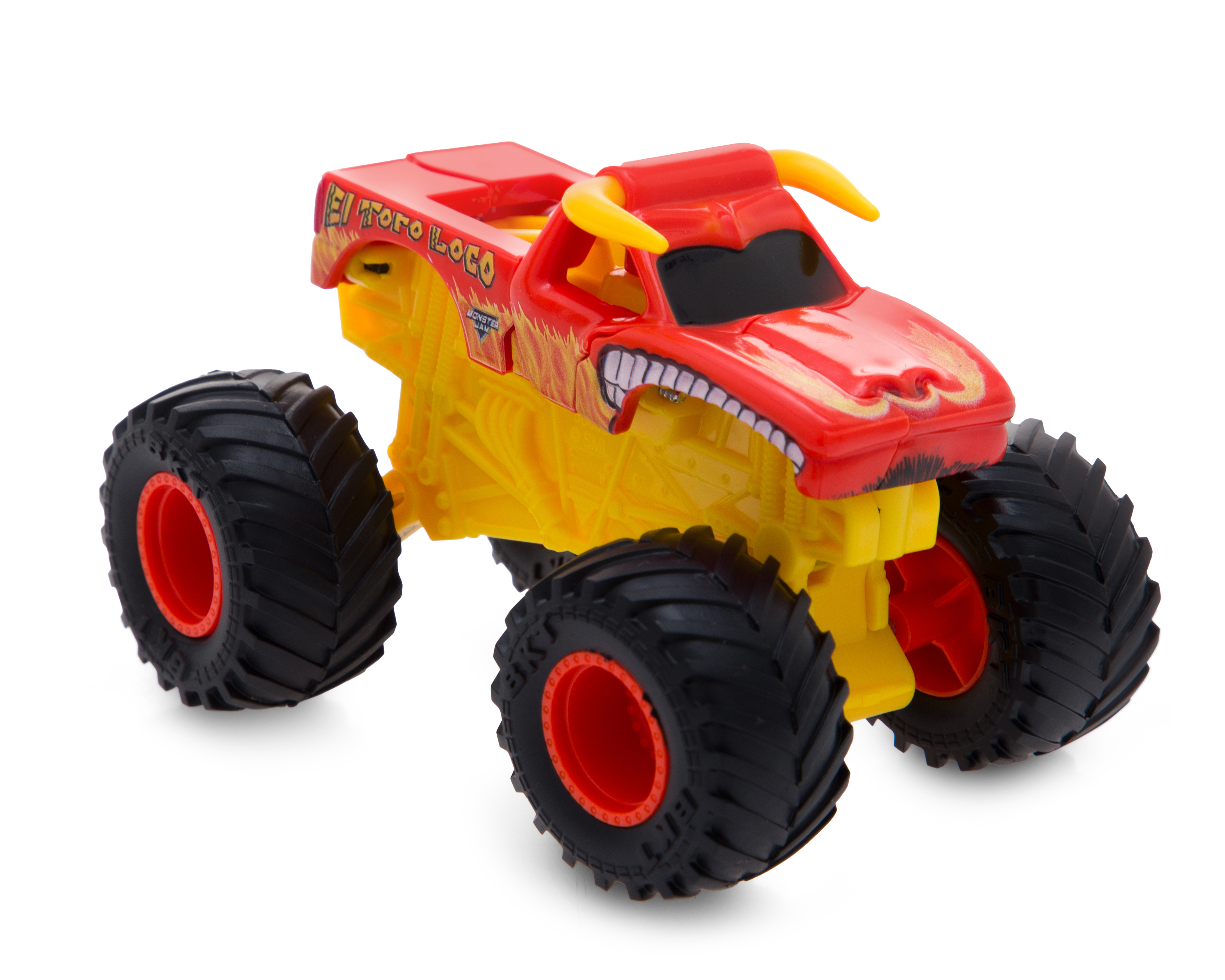 Carro el Toro Loco Monster Jam Smash & Bash