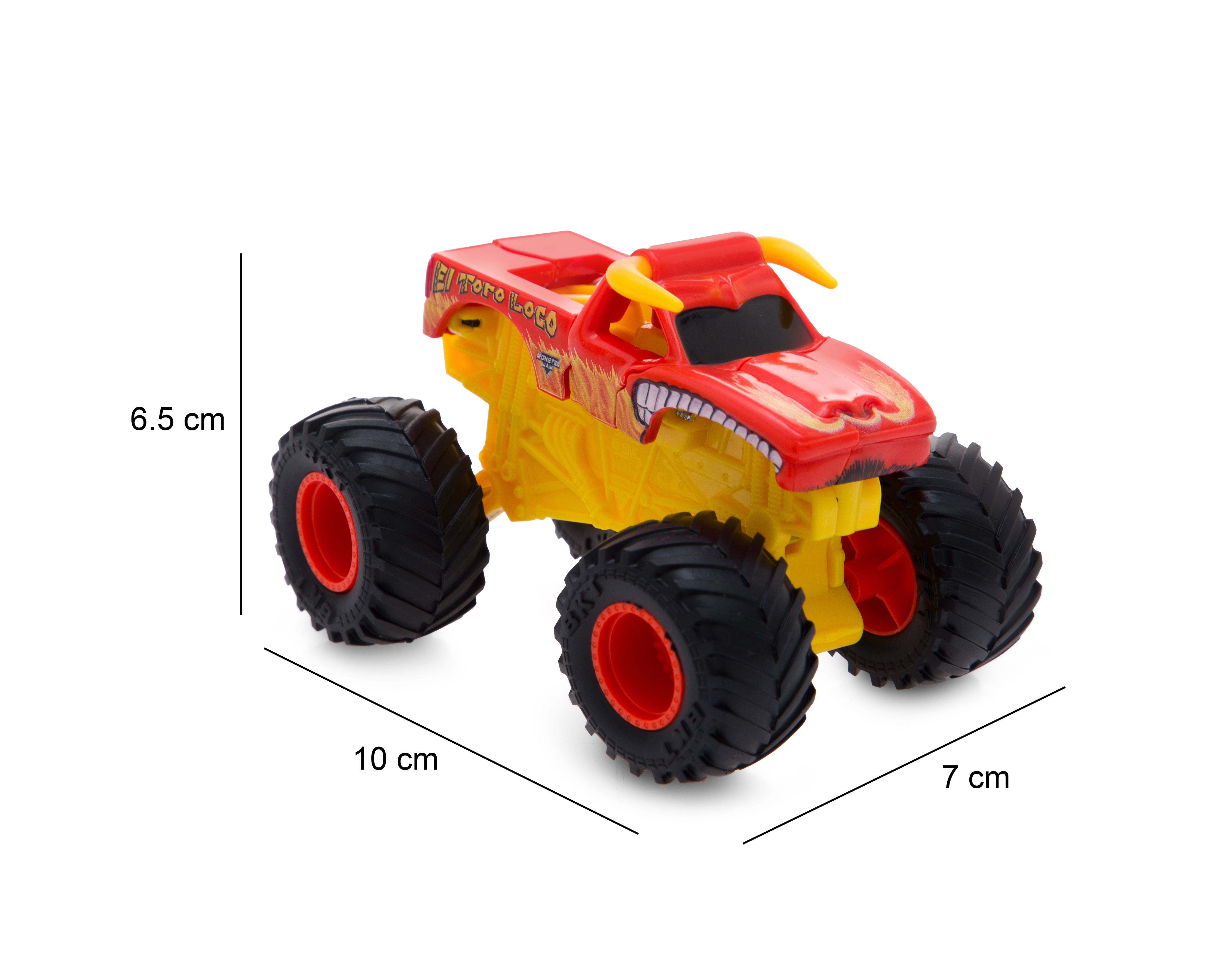 Foto 7 pulgar | Foto 6 | Carro el Toro Loco Monster Jam Smash & Bash