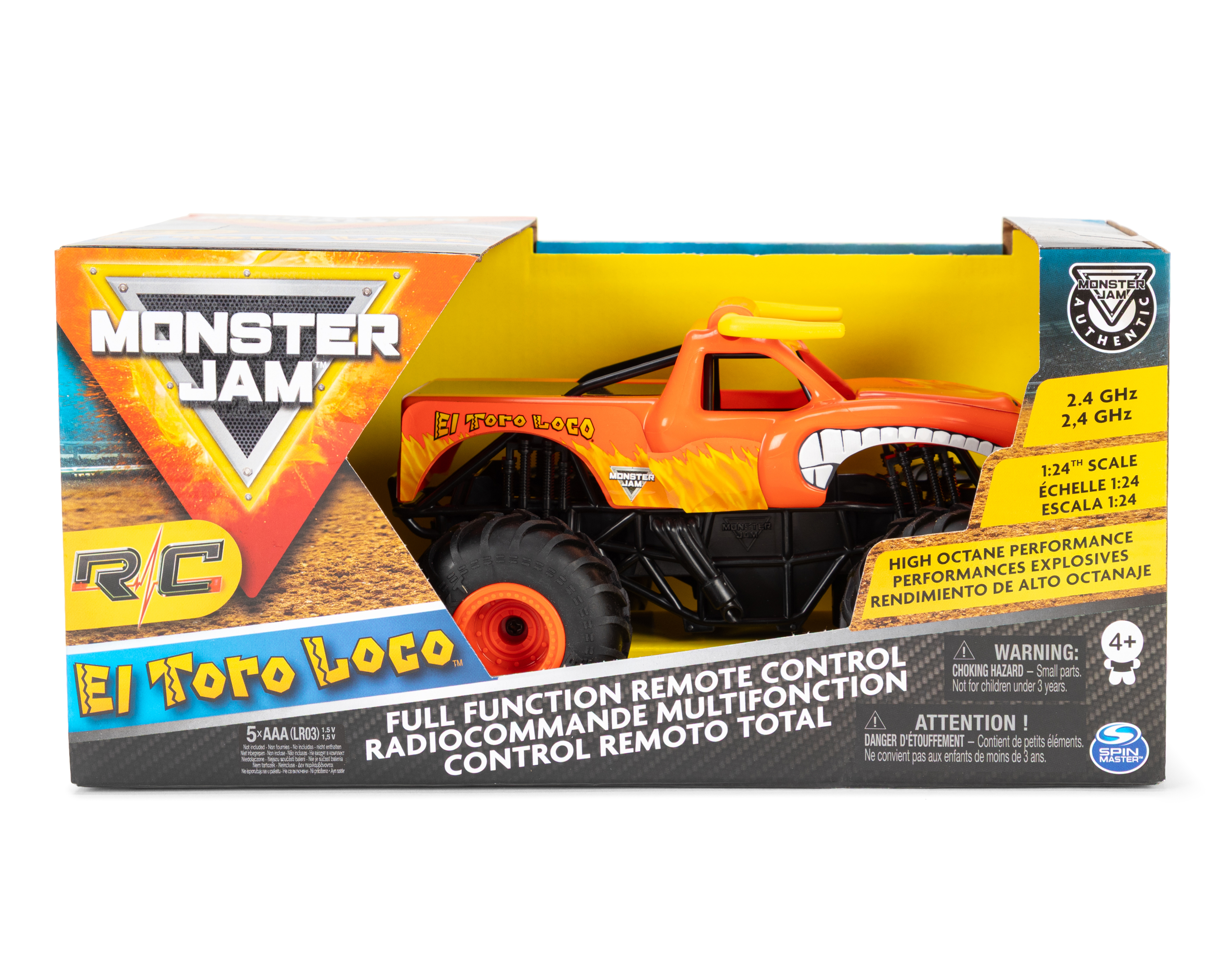 Foto 6 pulgar | Foto 5 | Carro de Control Remoto Monster Jam El Toro Loco