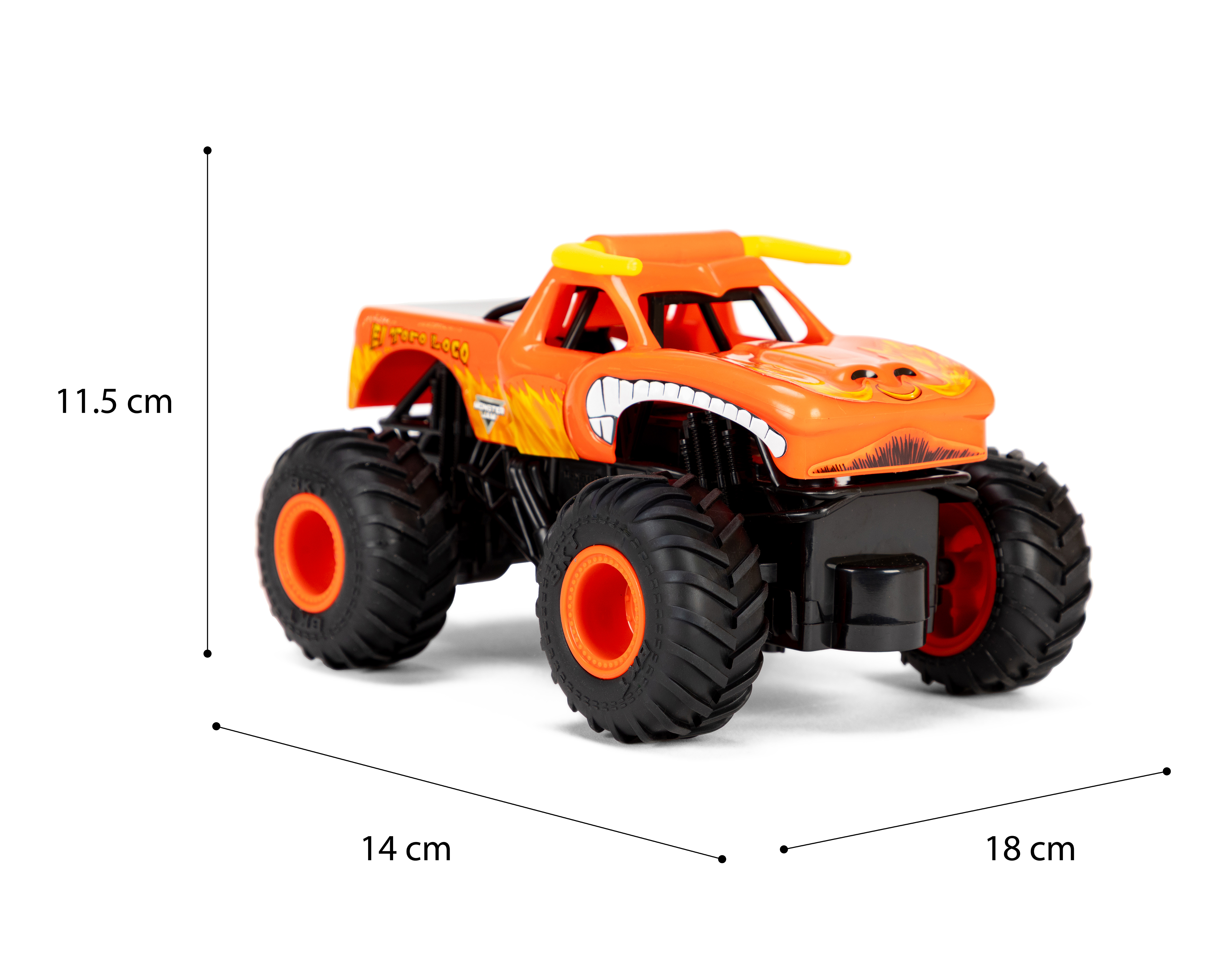 Foto 6 | Foto 6 | Carro de Control Remoto Monster Jam El Toro Loco