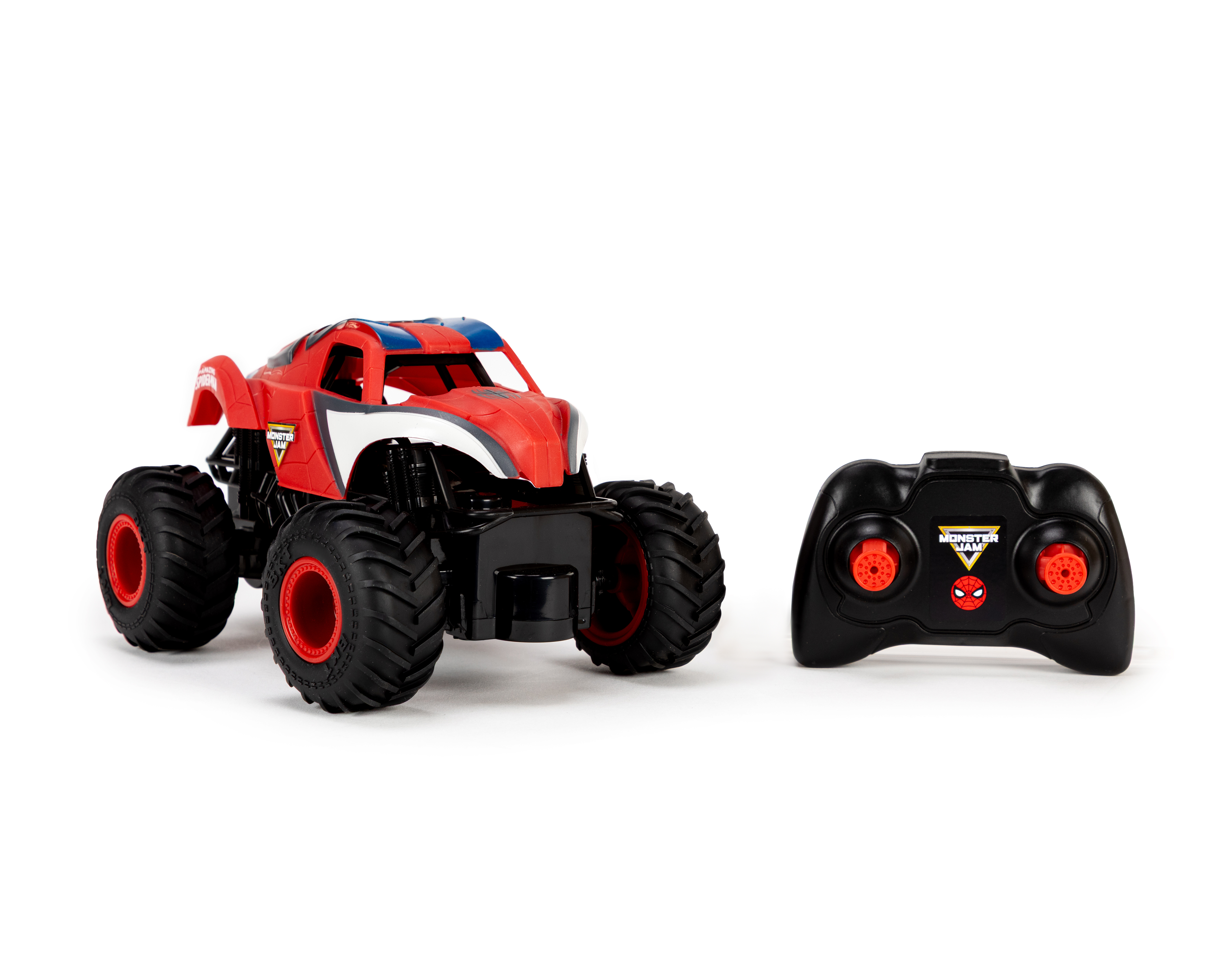Carro de Control Remoto Monster Jam El Sorprendente Hombre Araña