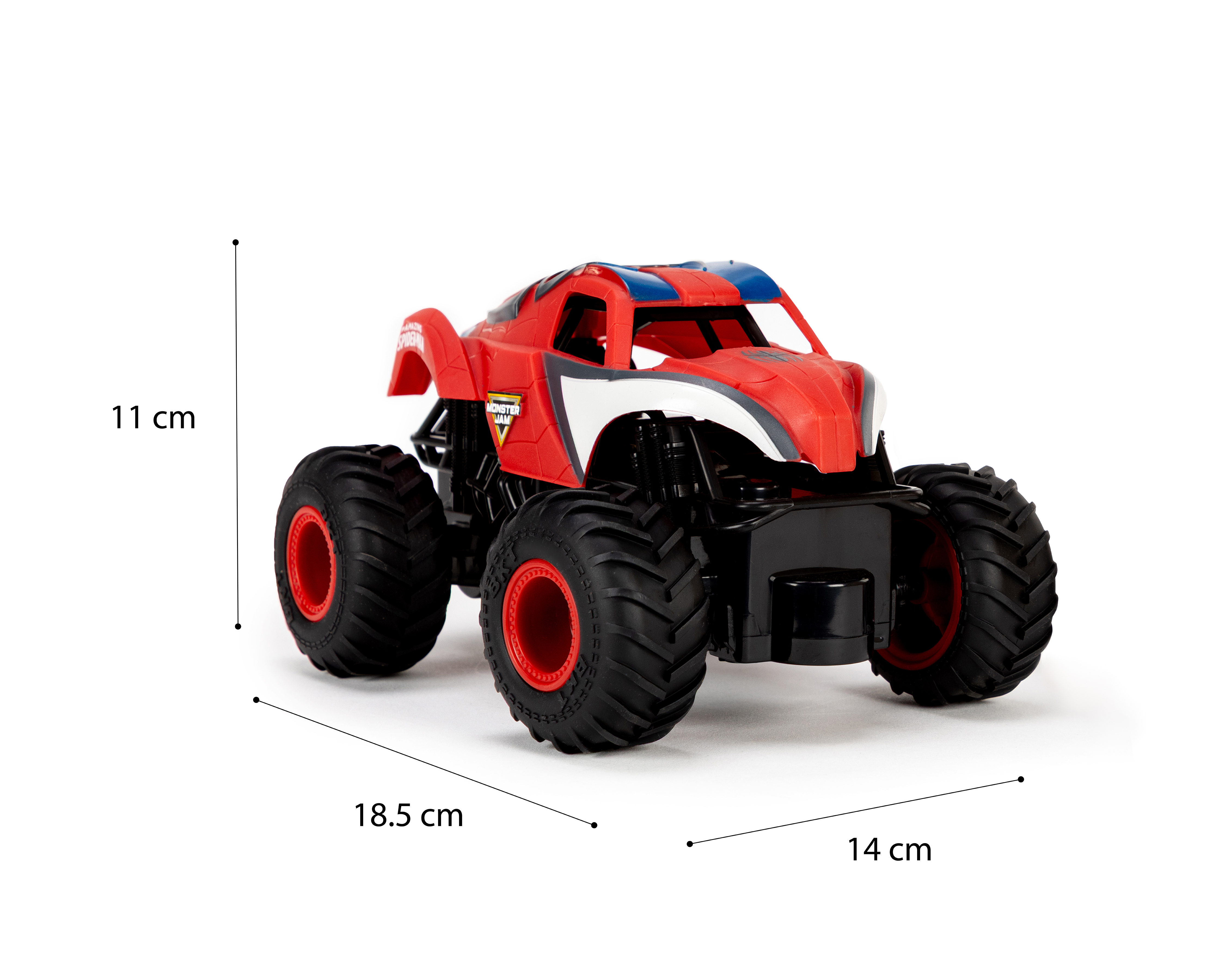 Foto 7 pulgar | Foto 6 | Carro de Control Remoto Monster Jam El Sorprendente Hombre Araña