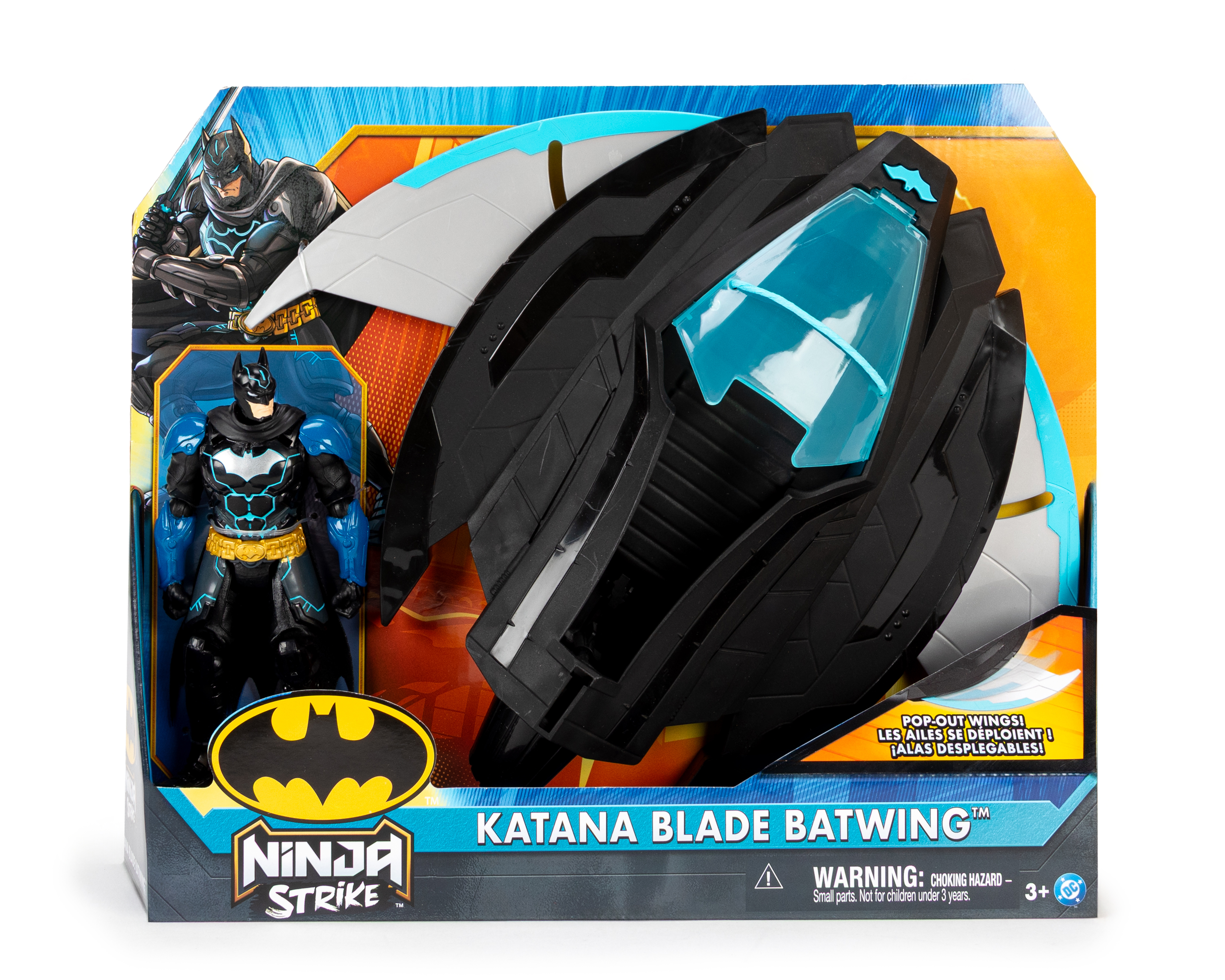 Foto 5 pulgar | Foto 4 | Batman Ninja Katana Blade Batwing Spin Master con Accesorio