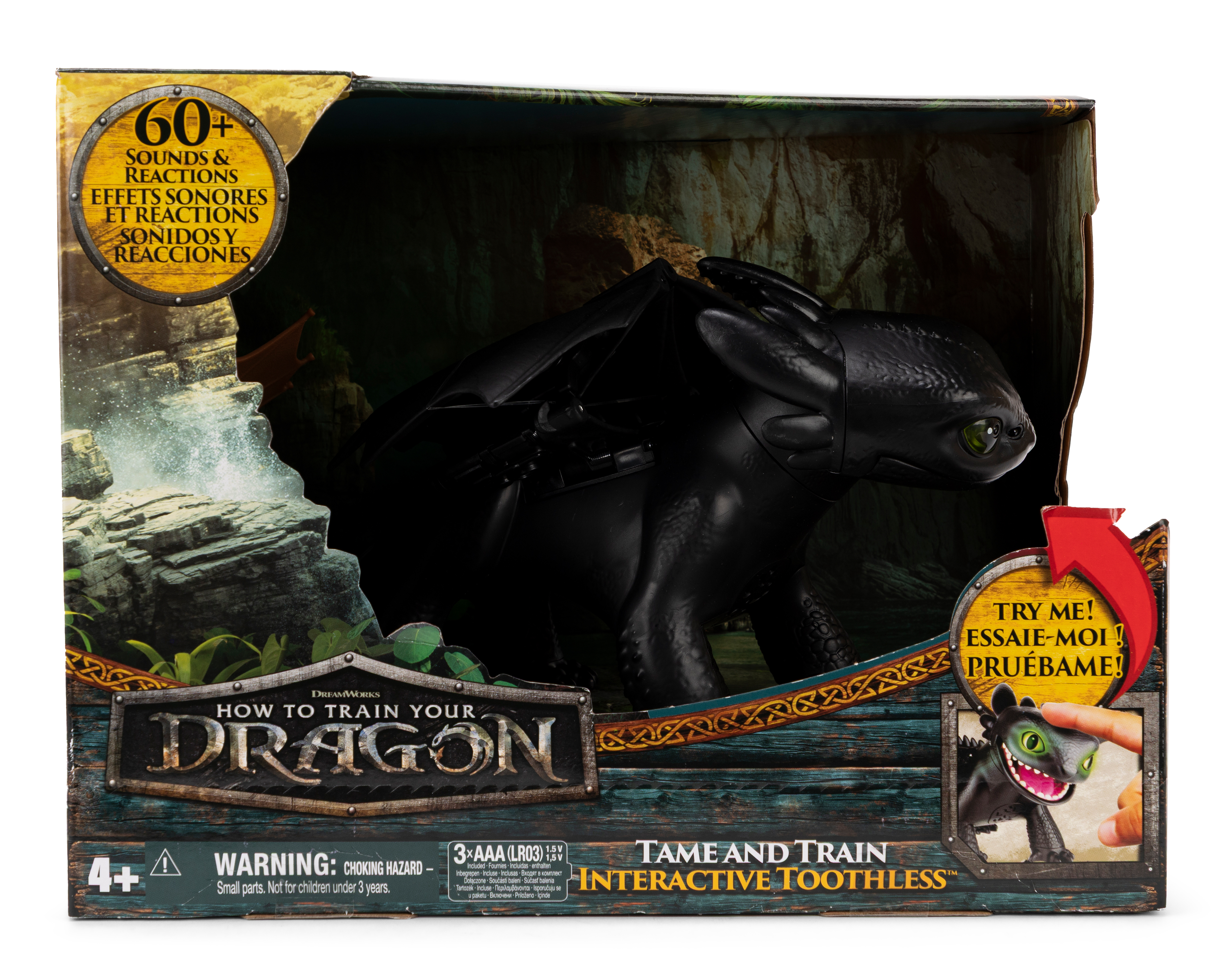 Foto 4 pulgar | Foto 3 | Chimuelo Interactivo Spin Master Cómo Entrenar a tu Dragón con Sonidos