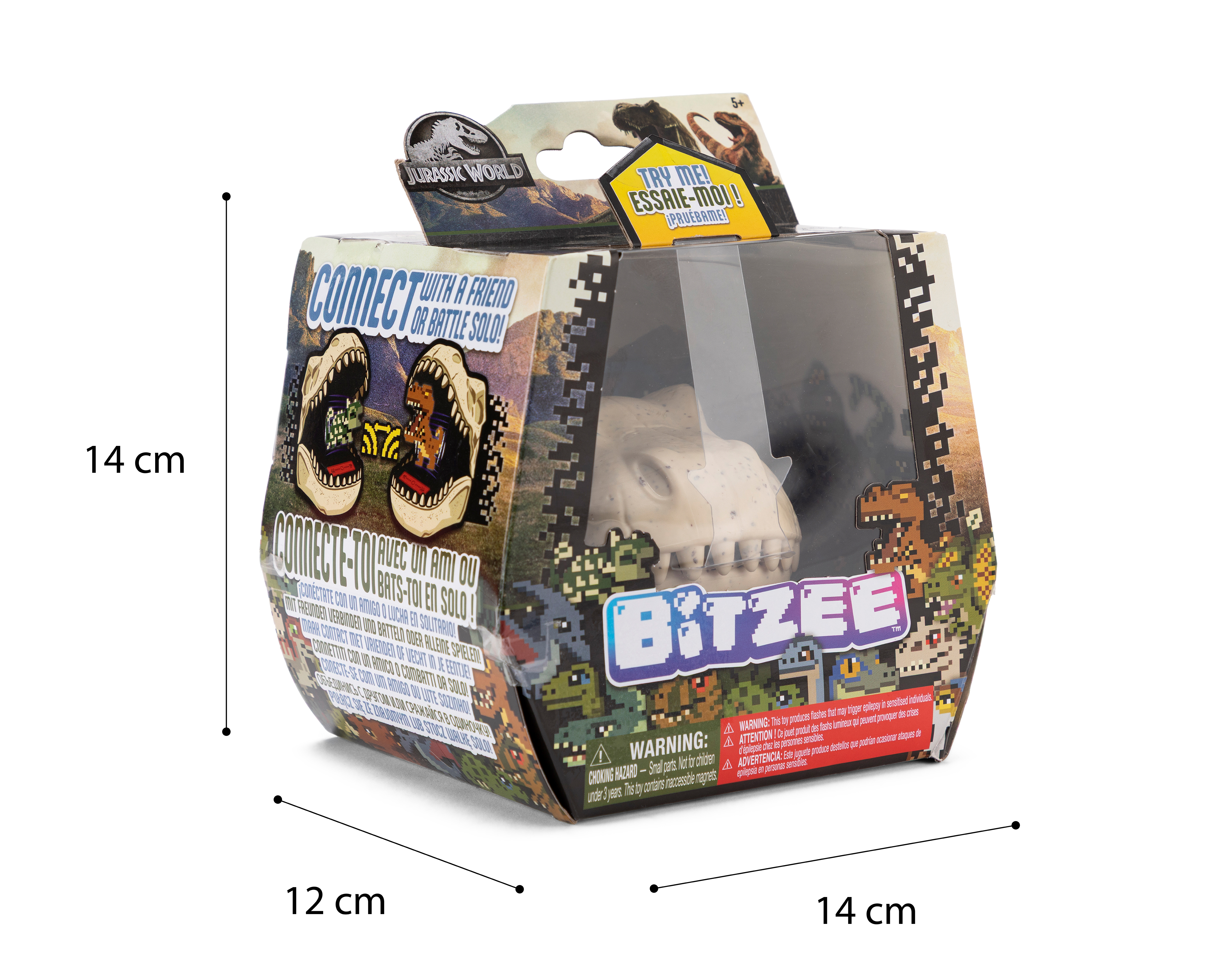 Foto 4 pulgar | Foto 3 | Juguete Interactivo Bitzee Jurassic World