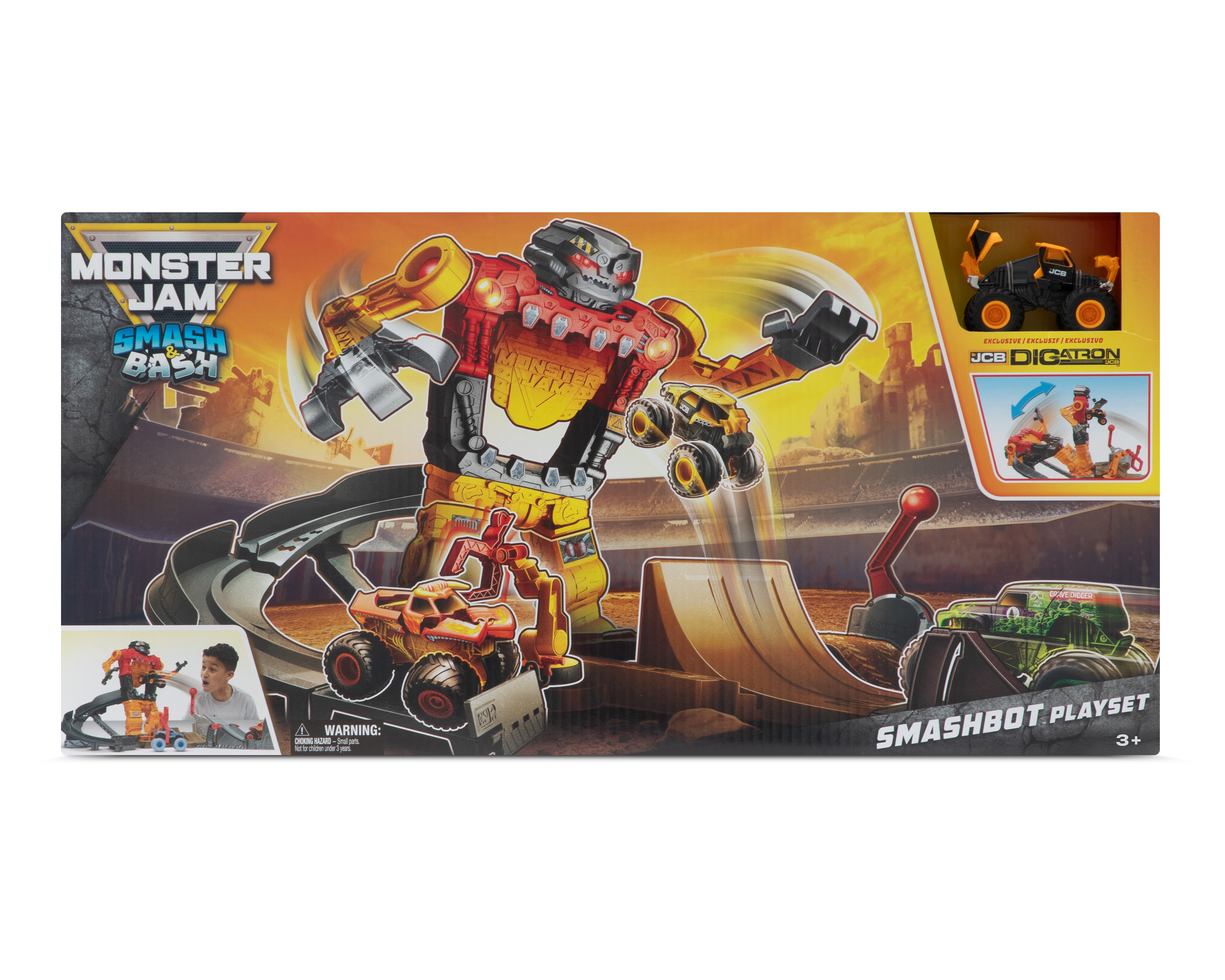 Foto 2 pulgar | Foto 1 | Pista de Carrreras Monster Jam Smash & Bash