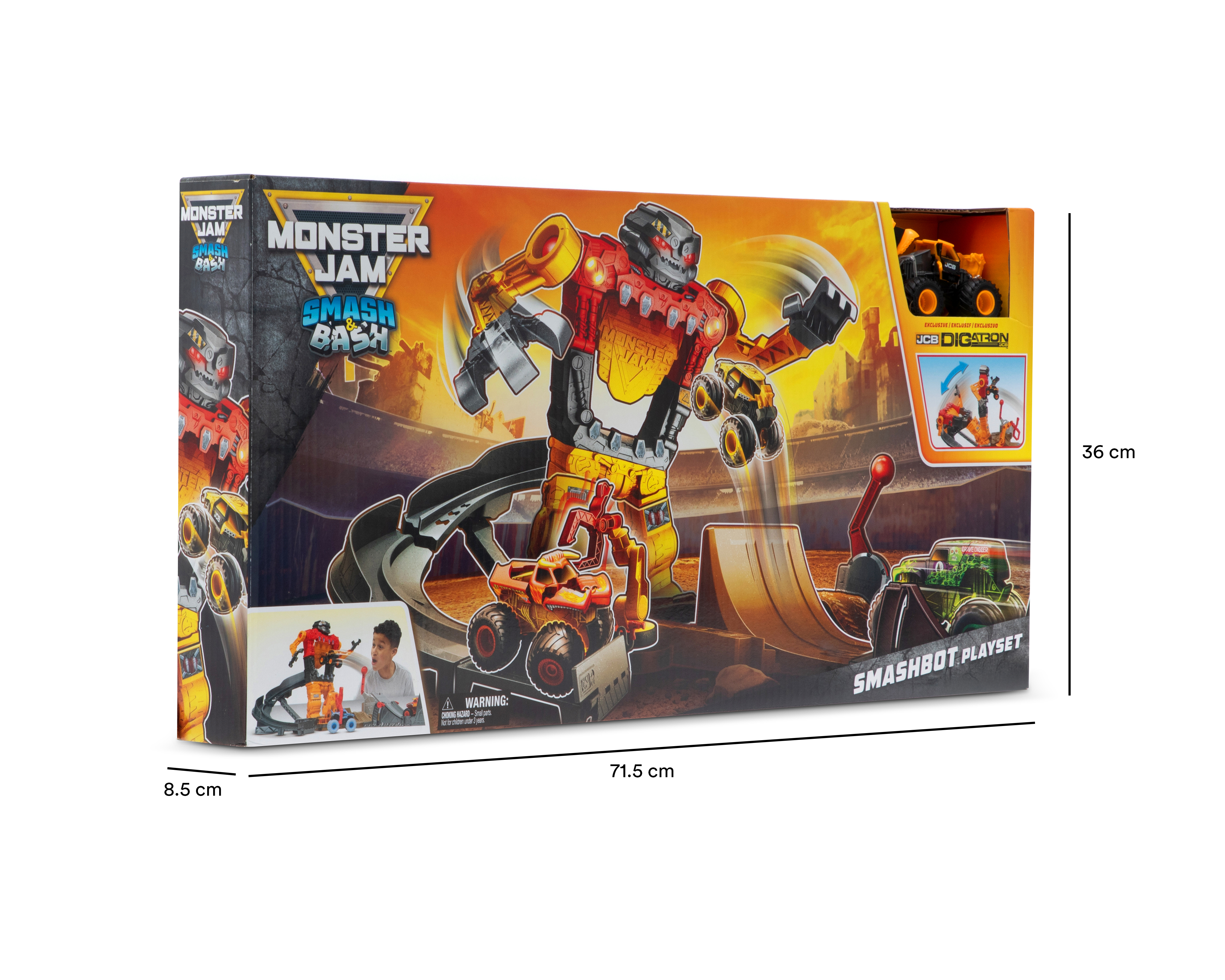 Foto 4 pulgar | Foto 3 | Pista de Carrreras Monster Jam Smash & Bash