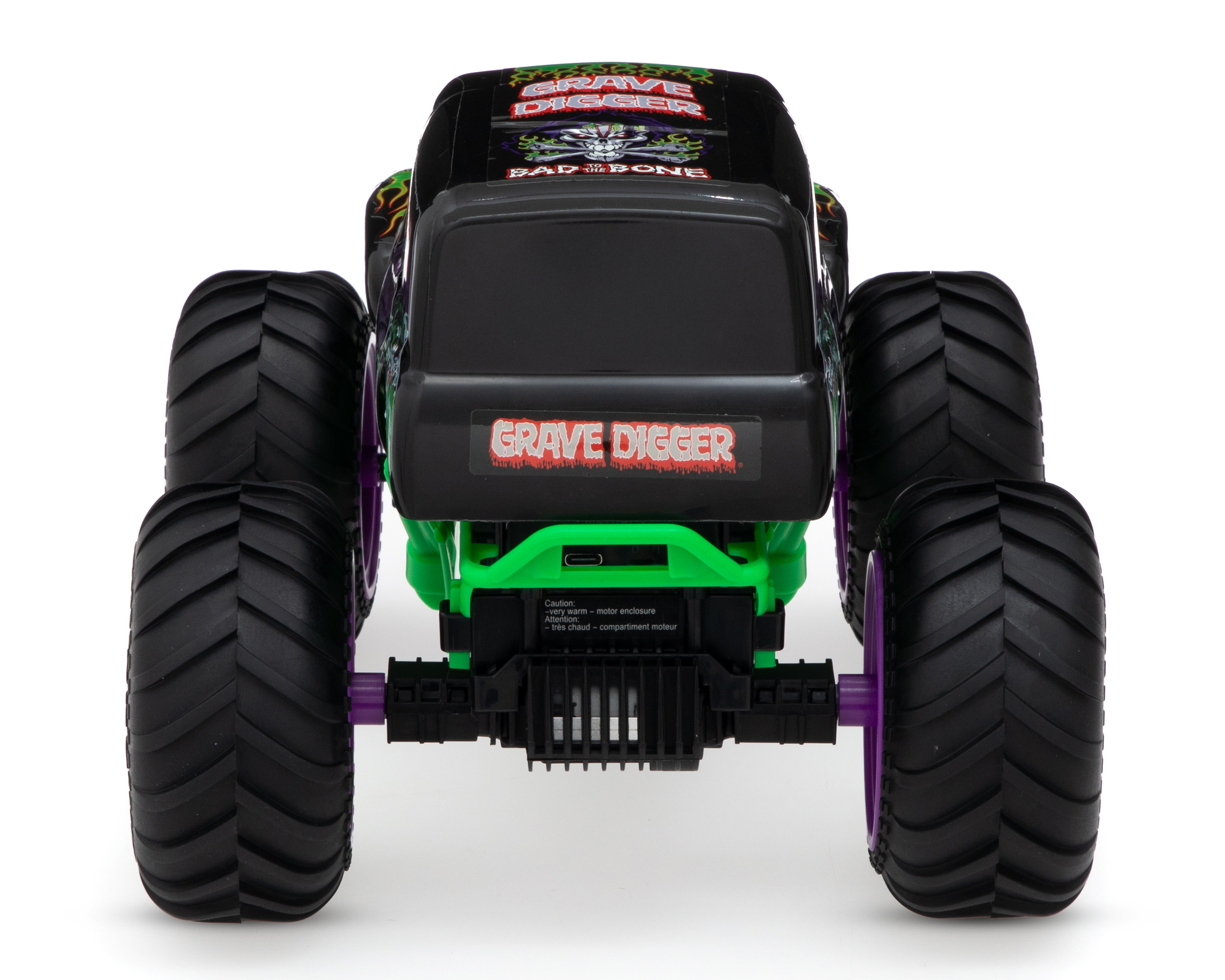 Foto 4 | Foto 4 | Carro de Control Remoto Monster Jam Smash & Bash Grave Digger