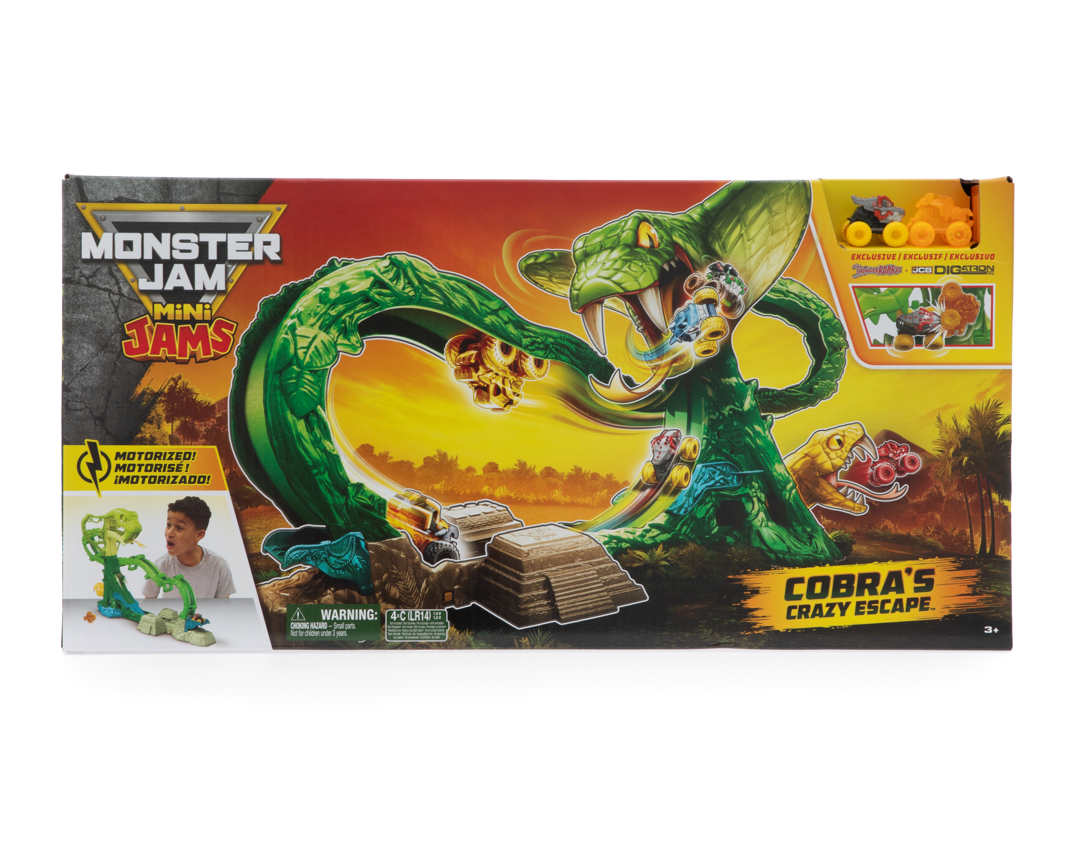 Foto 2 pulgar | Foto 1 | Pista de Carreras Monster Jam Cobra's Crazy Escape