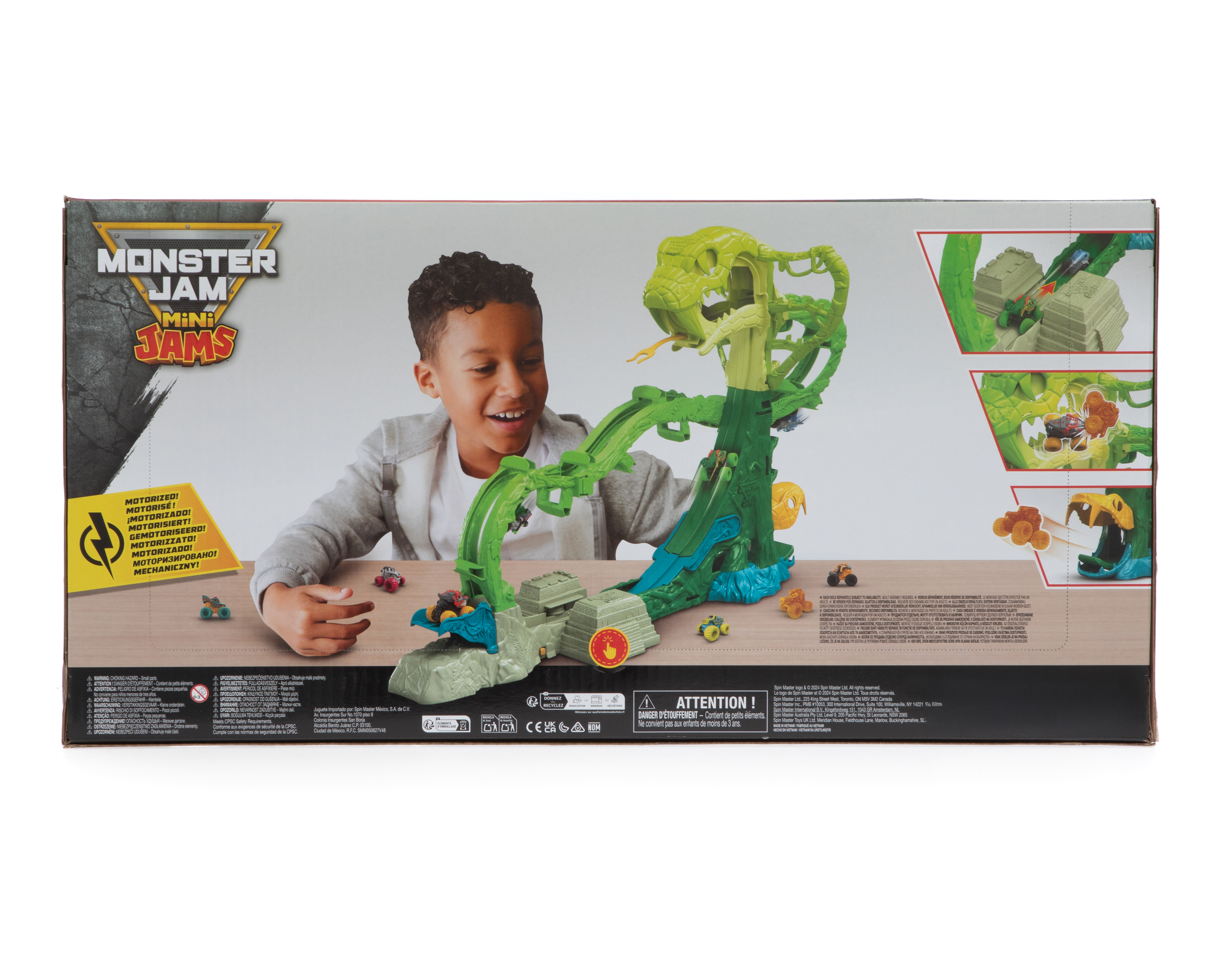 Foto 2 | Foto 2 | Pista de Carreras Monster Jam Cobra's Crazy Escape