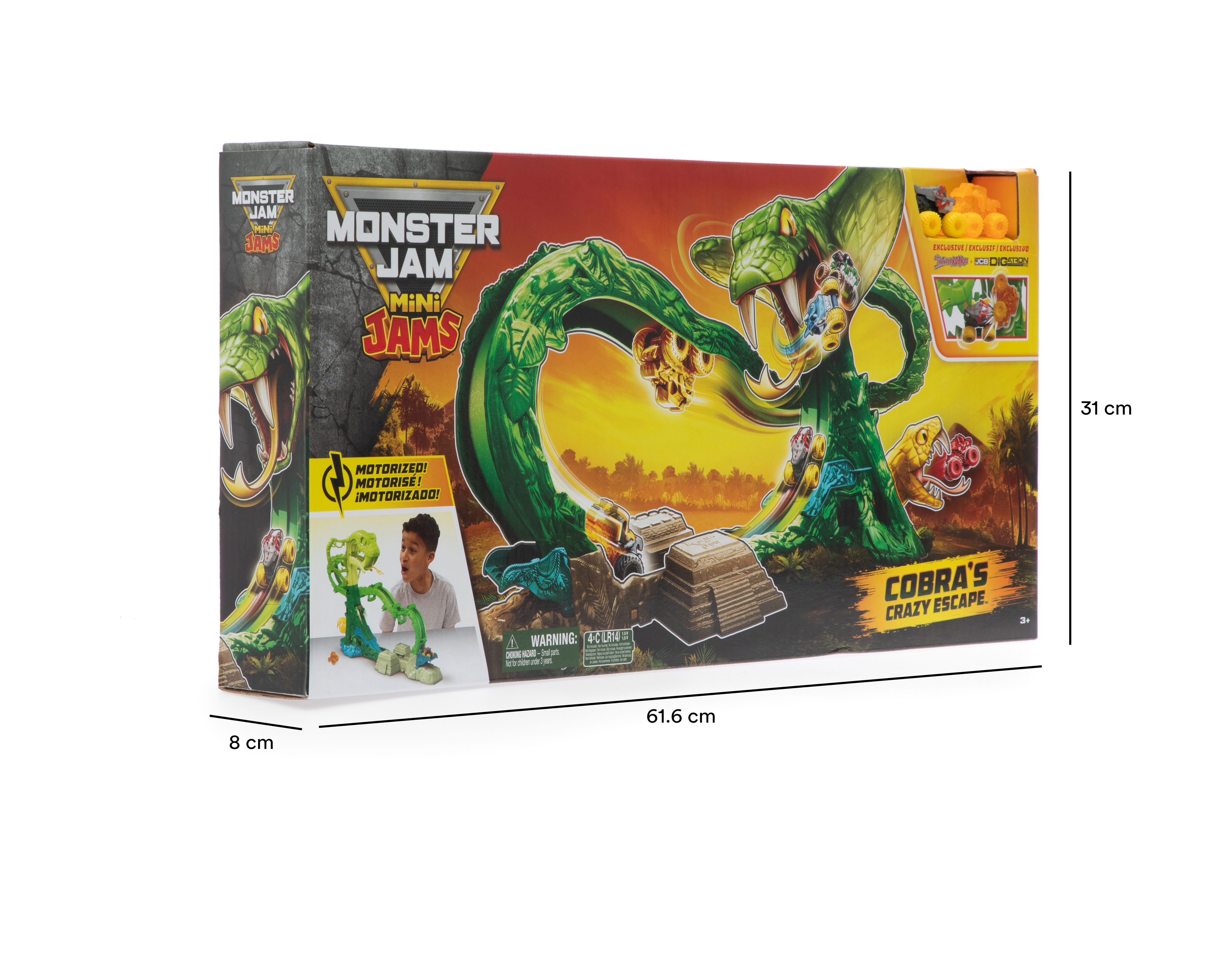 Foto 3 | Foto 3 | Pista de Carreras Monster Jam Cobra's Crazy Escape