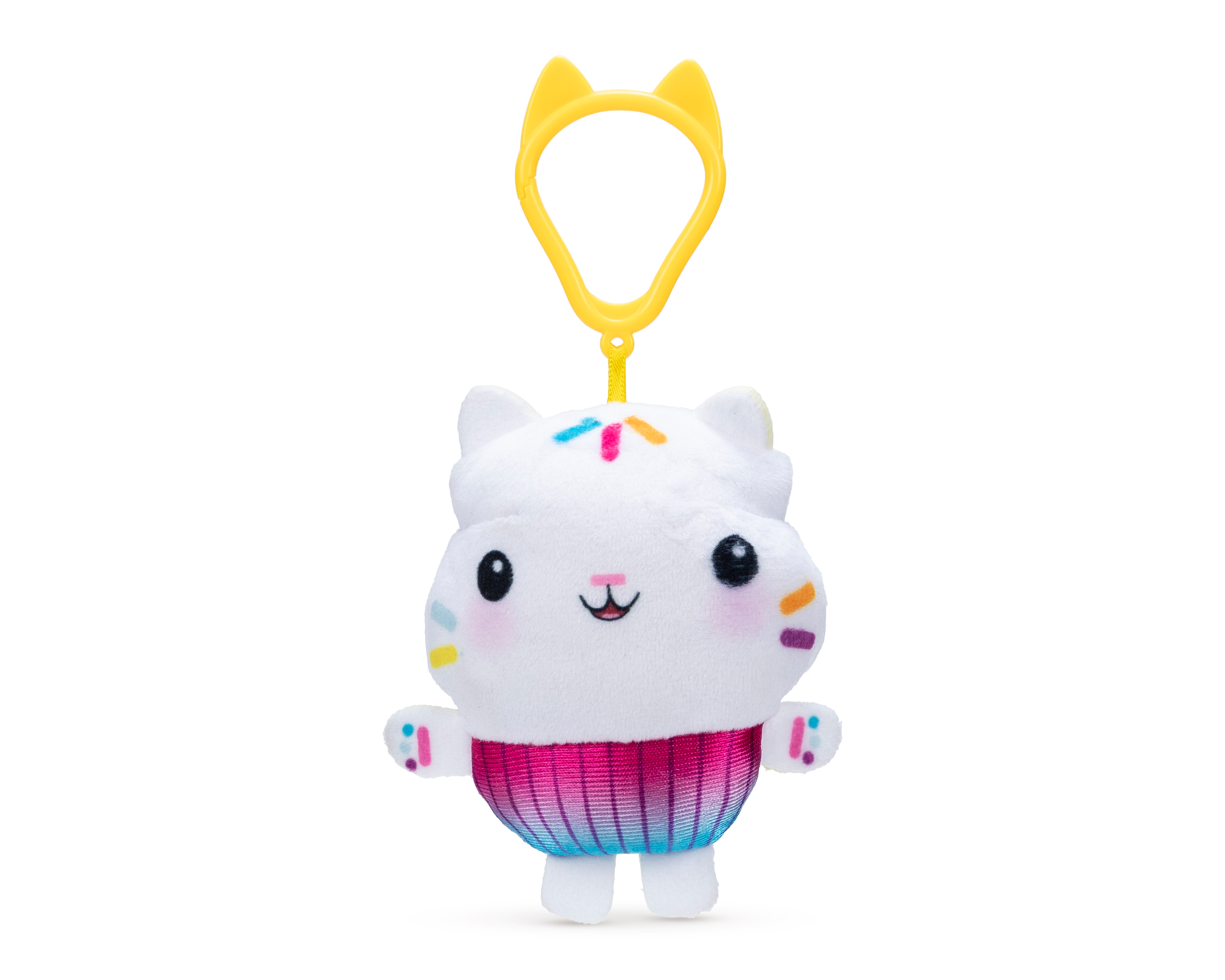 Peluche con Clip Gabby's Dollhouse Cat-errific Celebration