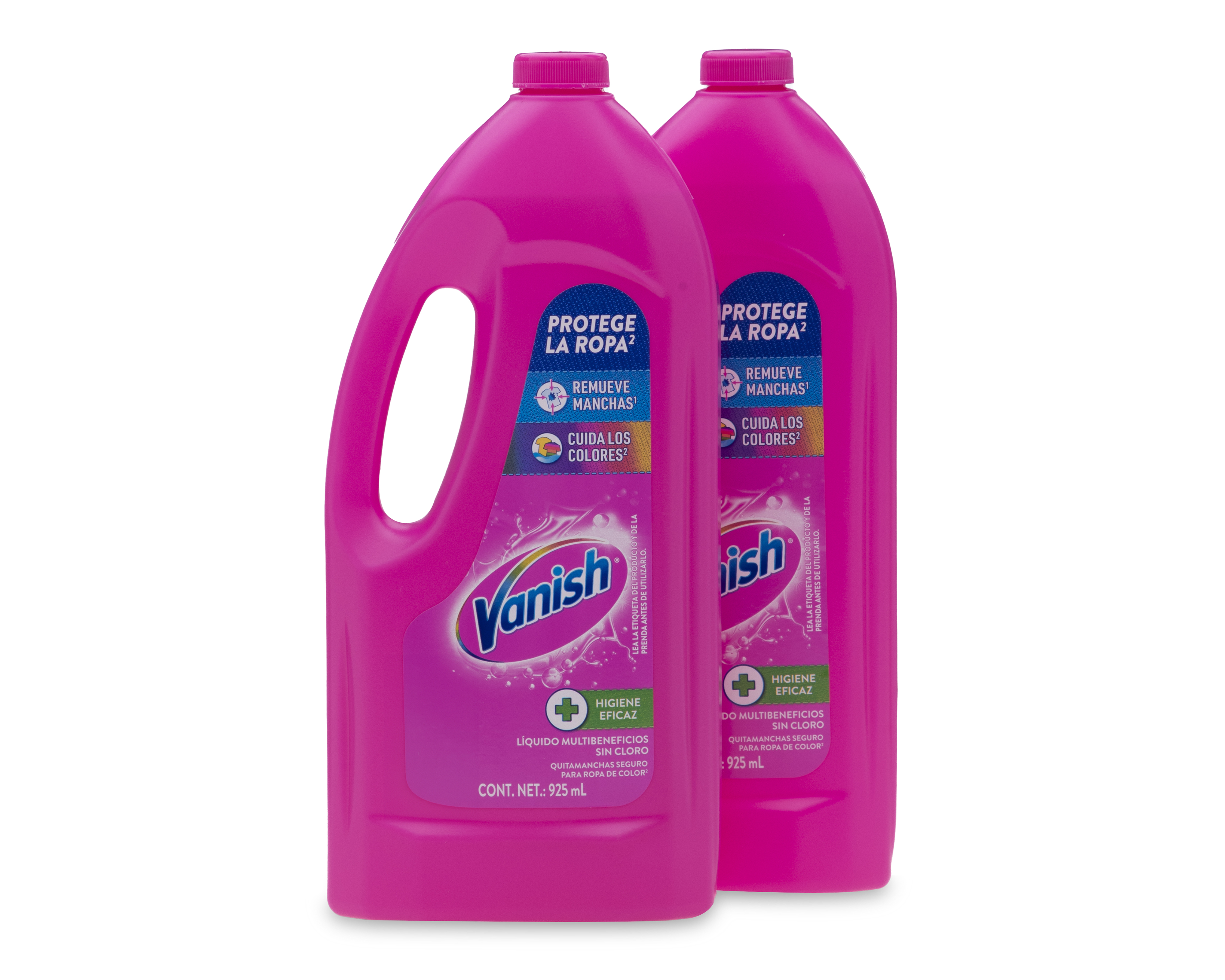 Foto 1 | Foto 1 | Quitamanchas Líquido para Ropa Vanish 925 ml 2 Piezas