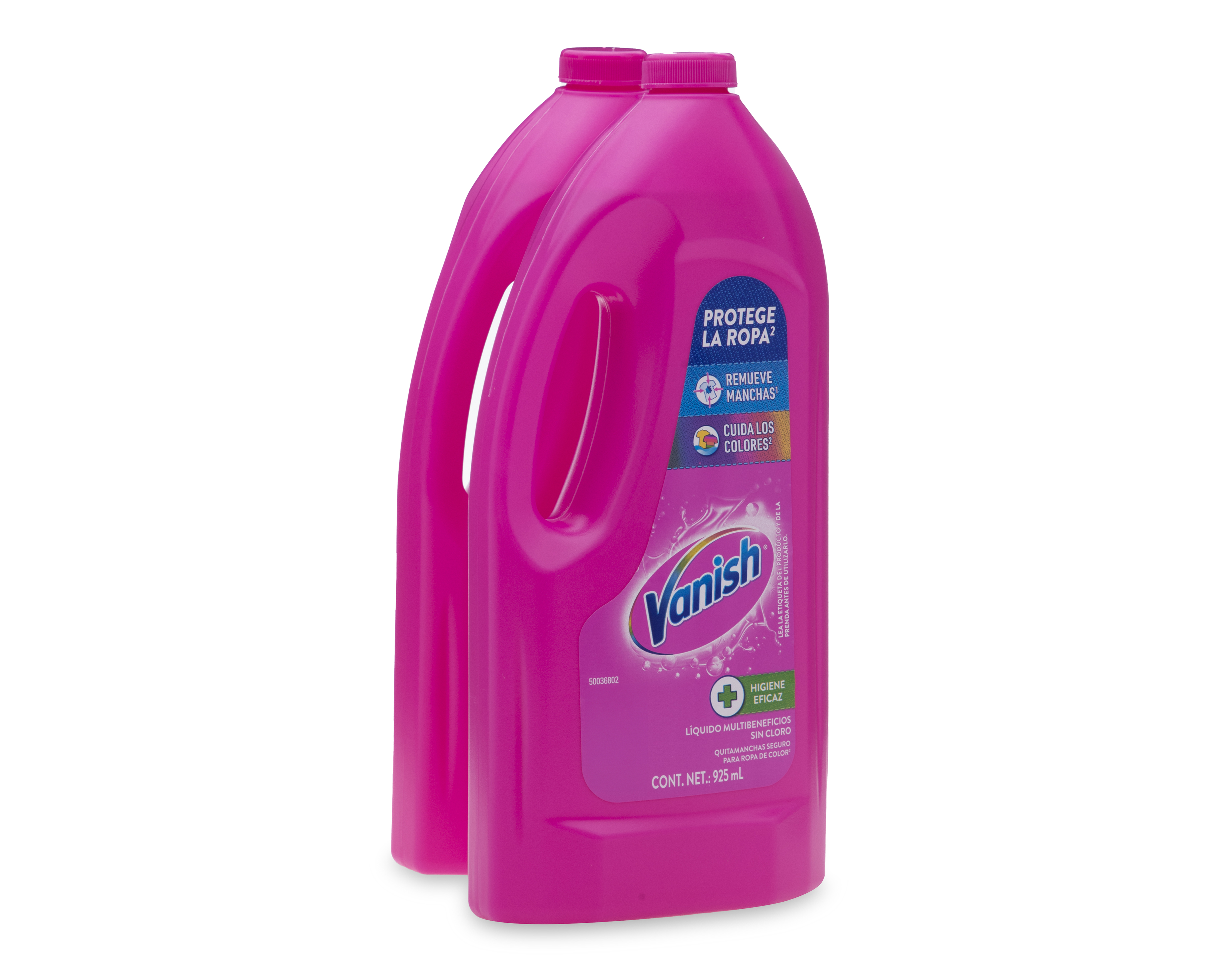 Foto 4 pulgar | Foto 3 | Quitamanchas Líquido para Ropa Vanish 925 ml 2 Piezas