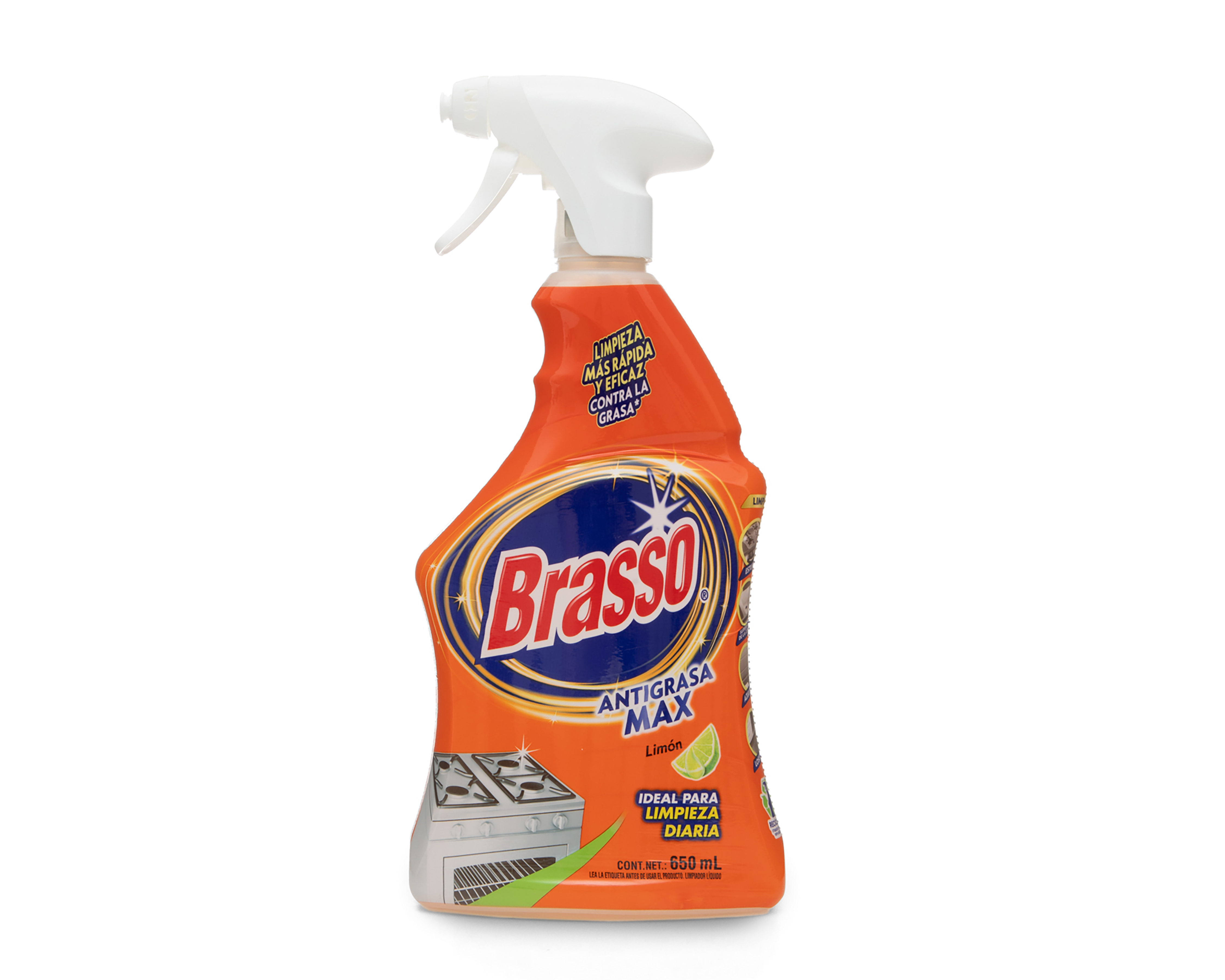 Foto 2 | Foto 2 | Desengrasante Brasso Antigrasa Max Limón con Repuesto