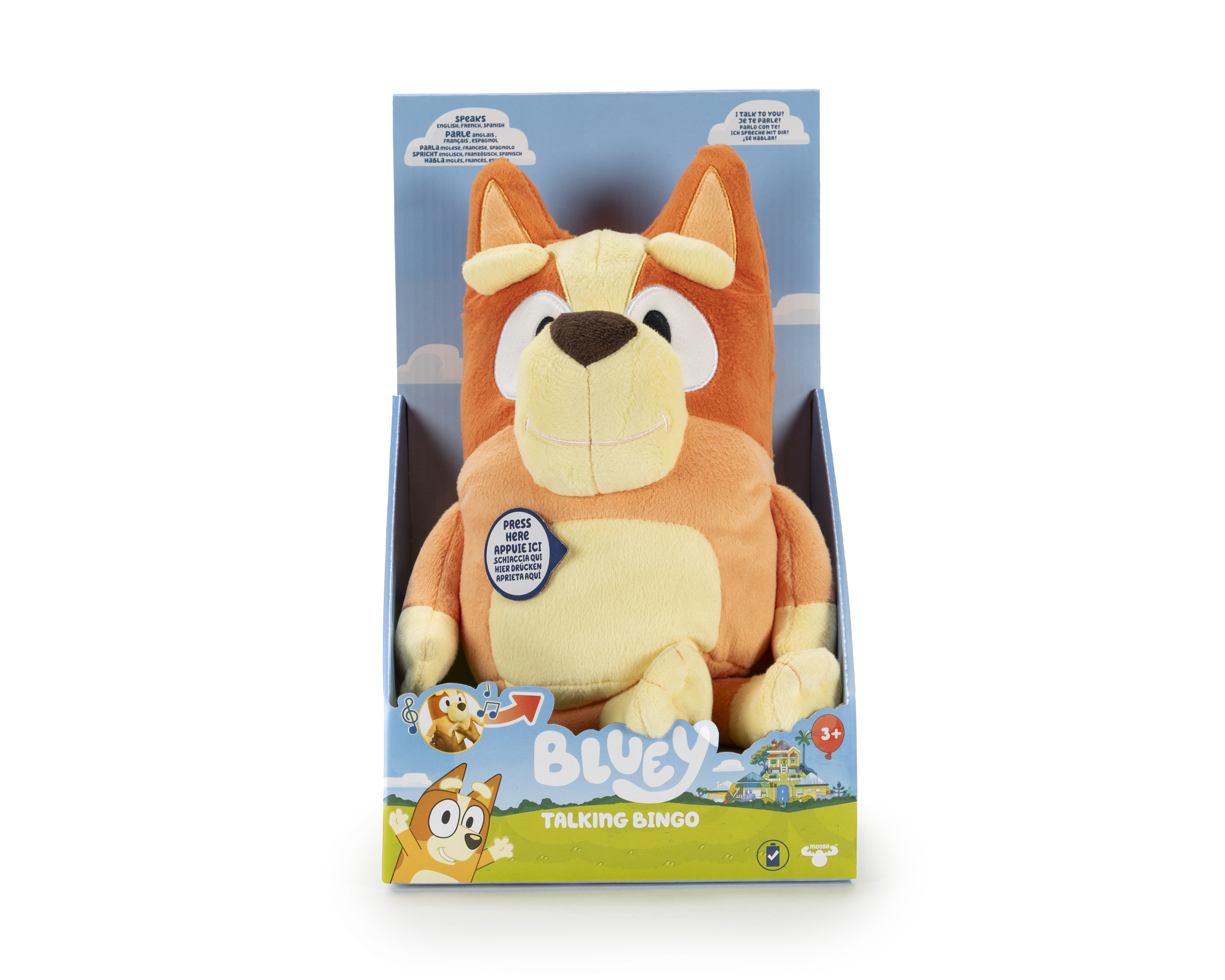 Foto 5 pulgar | Foto 4 | Peluche de Bingo Bluey con Sonidos