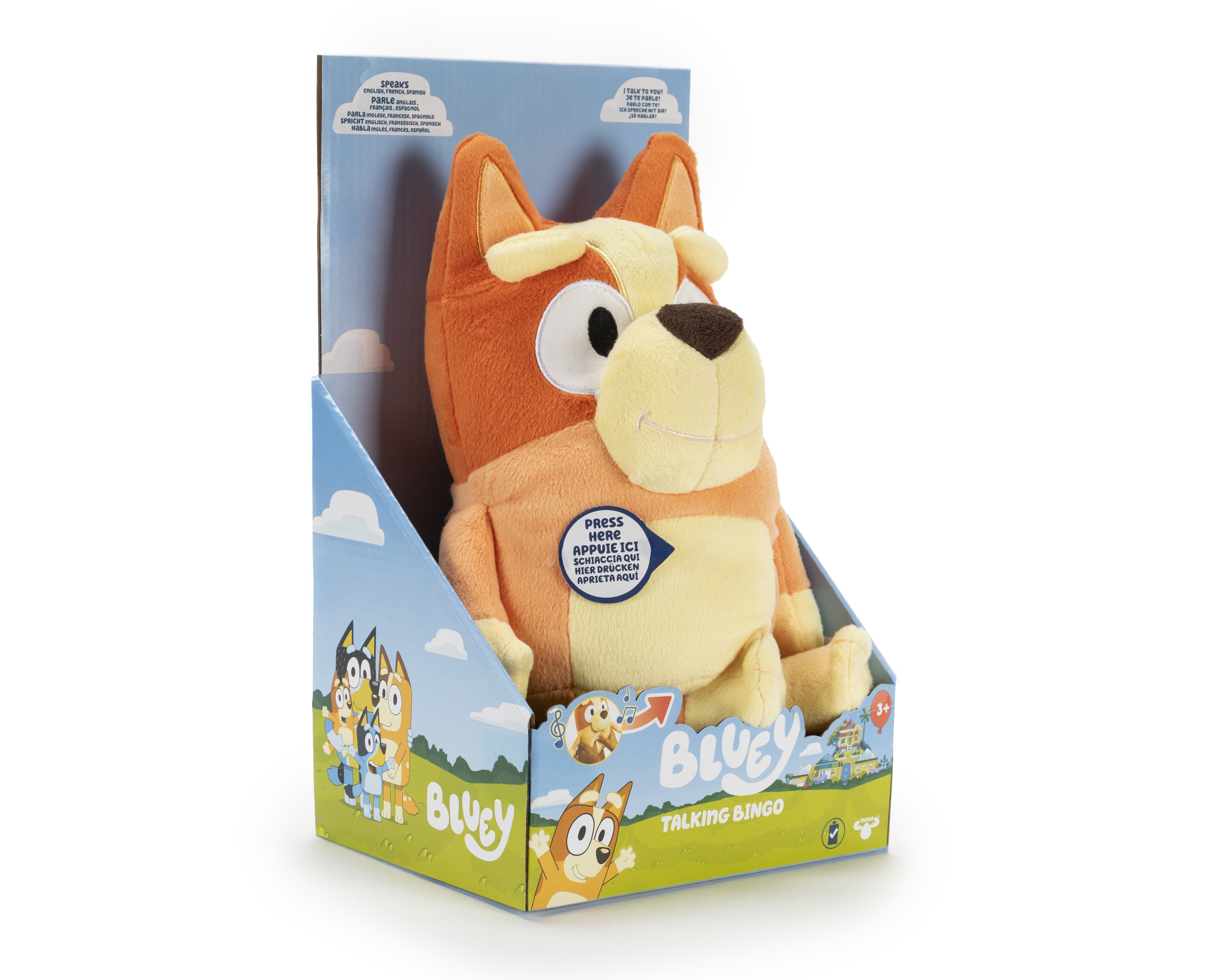 Foto 8 pulgar | Foto 7 | Peluche de Bingo Bluey con Sonidos