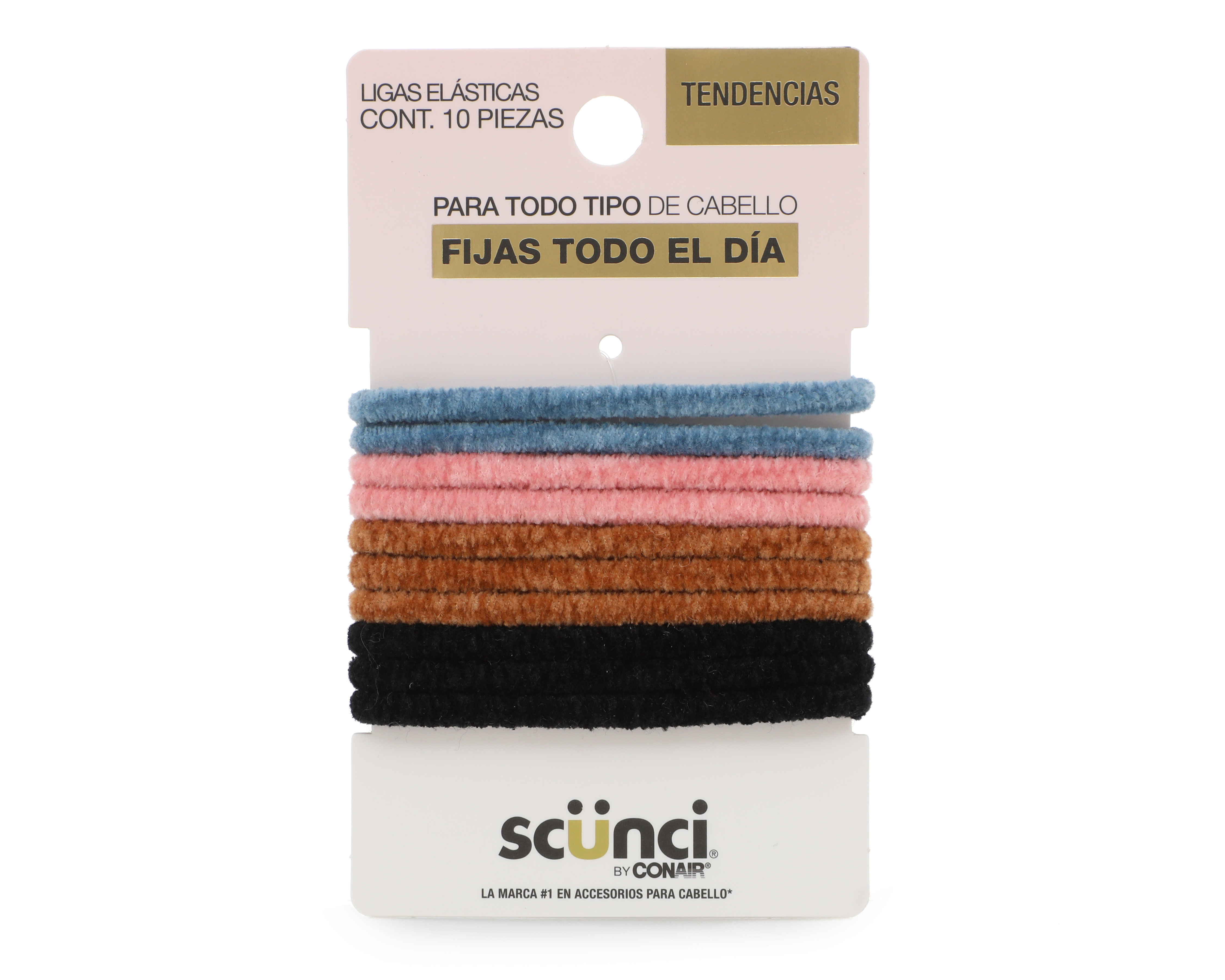 Ligas para Cabello Scüinci 10 Piezas