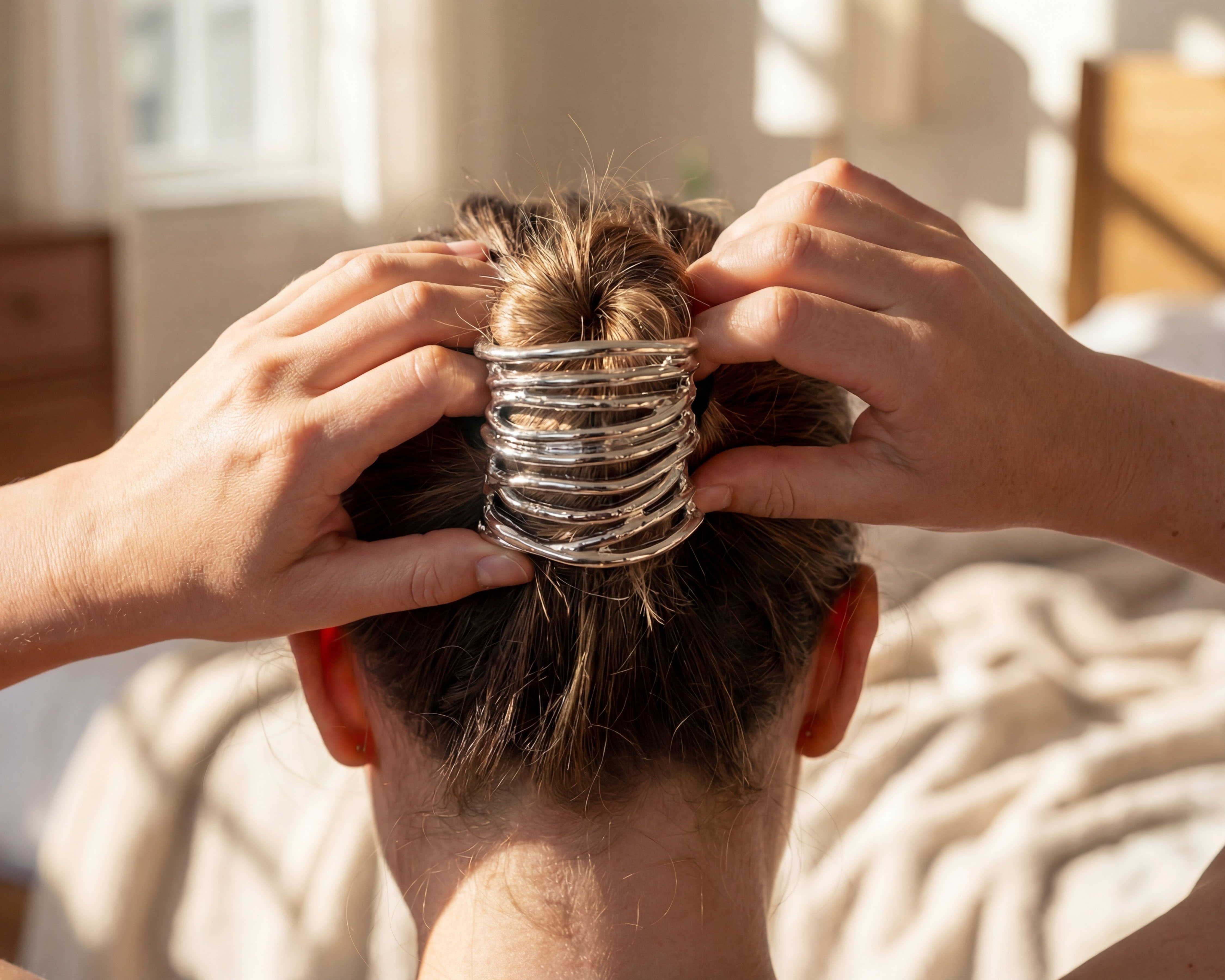 Foto 4 | Foto 4 | Liga para Cabello Scünci by Conair Plateado