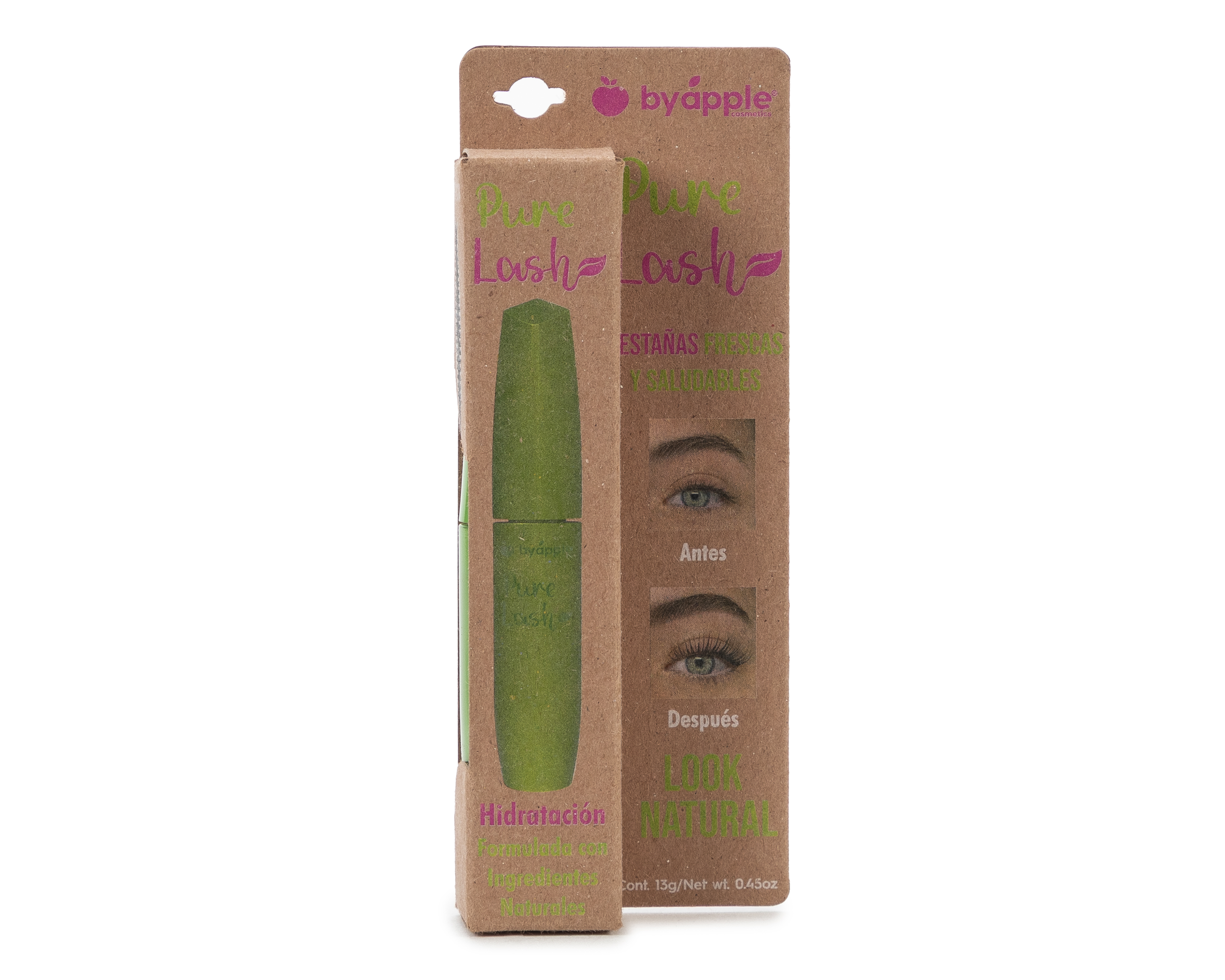 Máscara para Pestañas By Apple Pure Lash Negra 13 g
