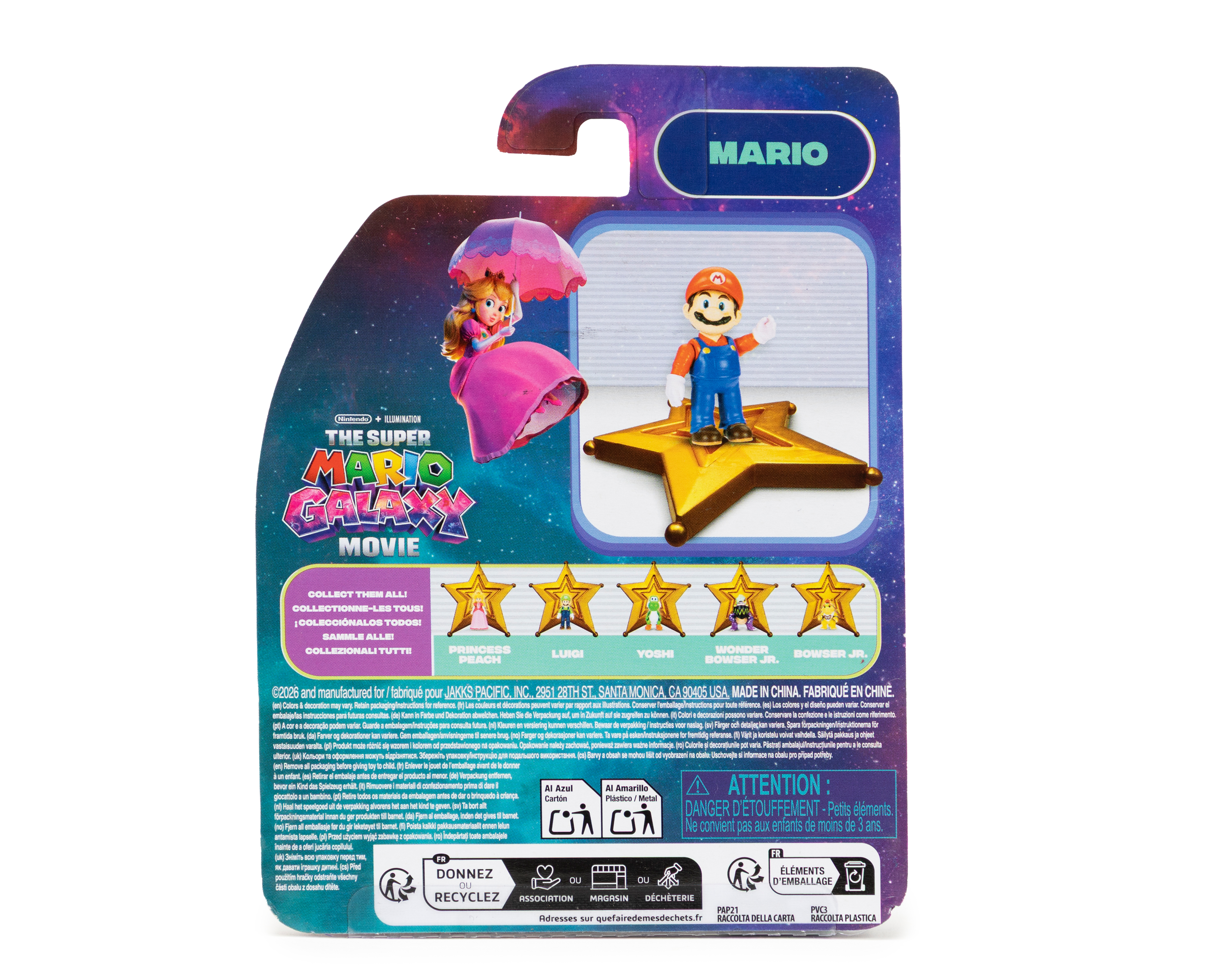 Foto 3 pulgar | Foto 2 | Figura de Acción The Super Mario Galaxy Movie 2 1 Pieza al Azar