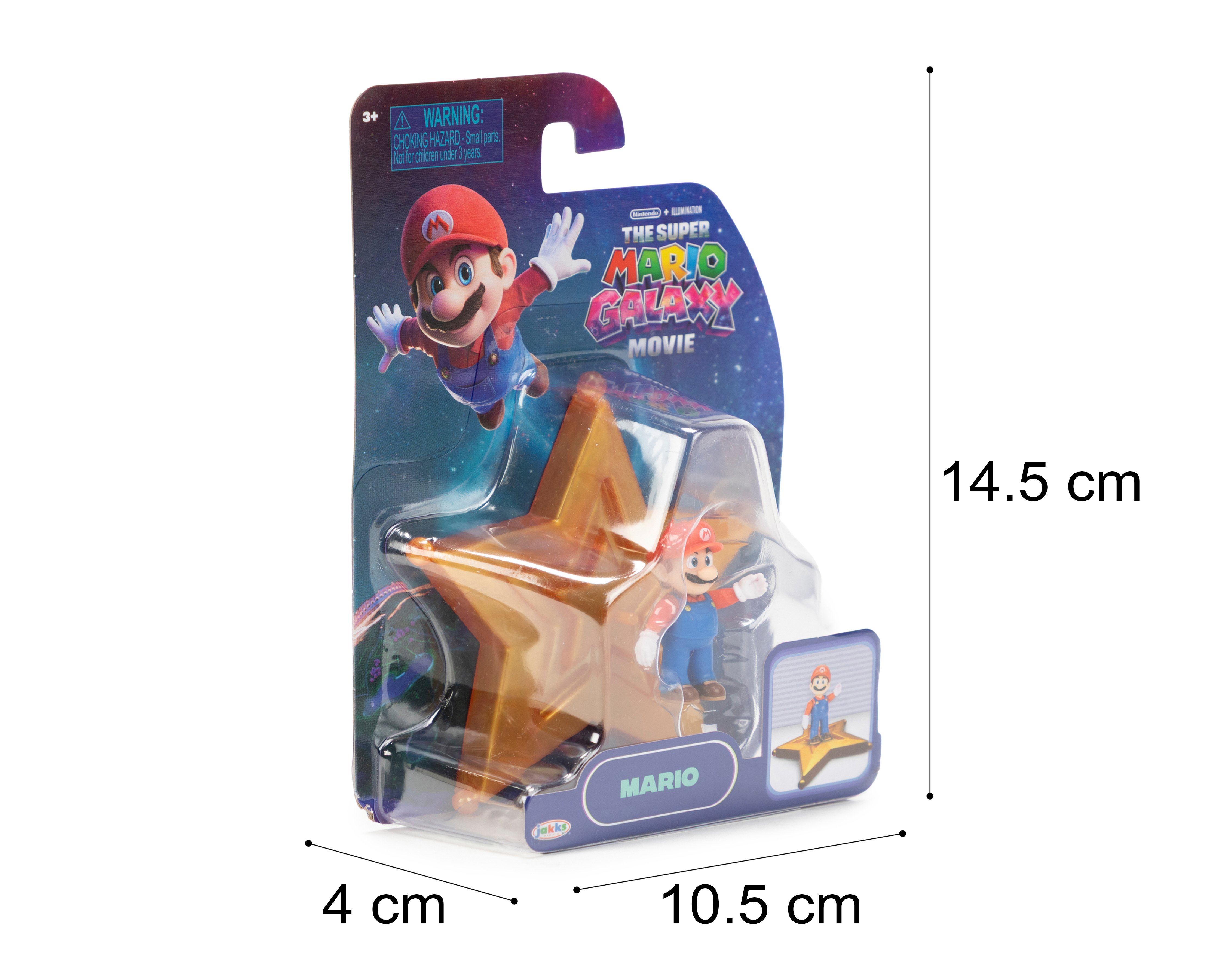 Foto 4 pulgar | Foto 3 | Figura de Acción The Super Mario Galaxy Movie 2 1 Pieza al Azar