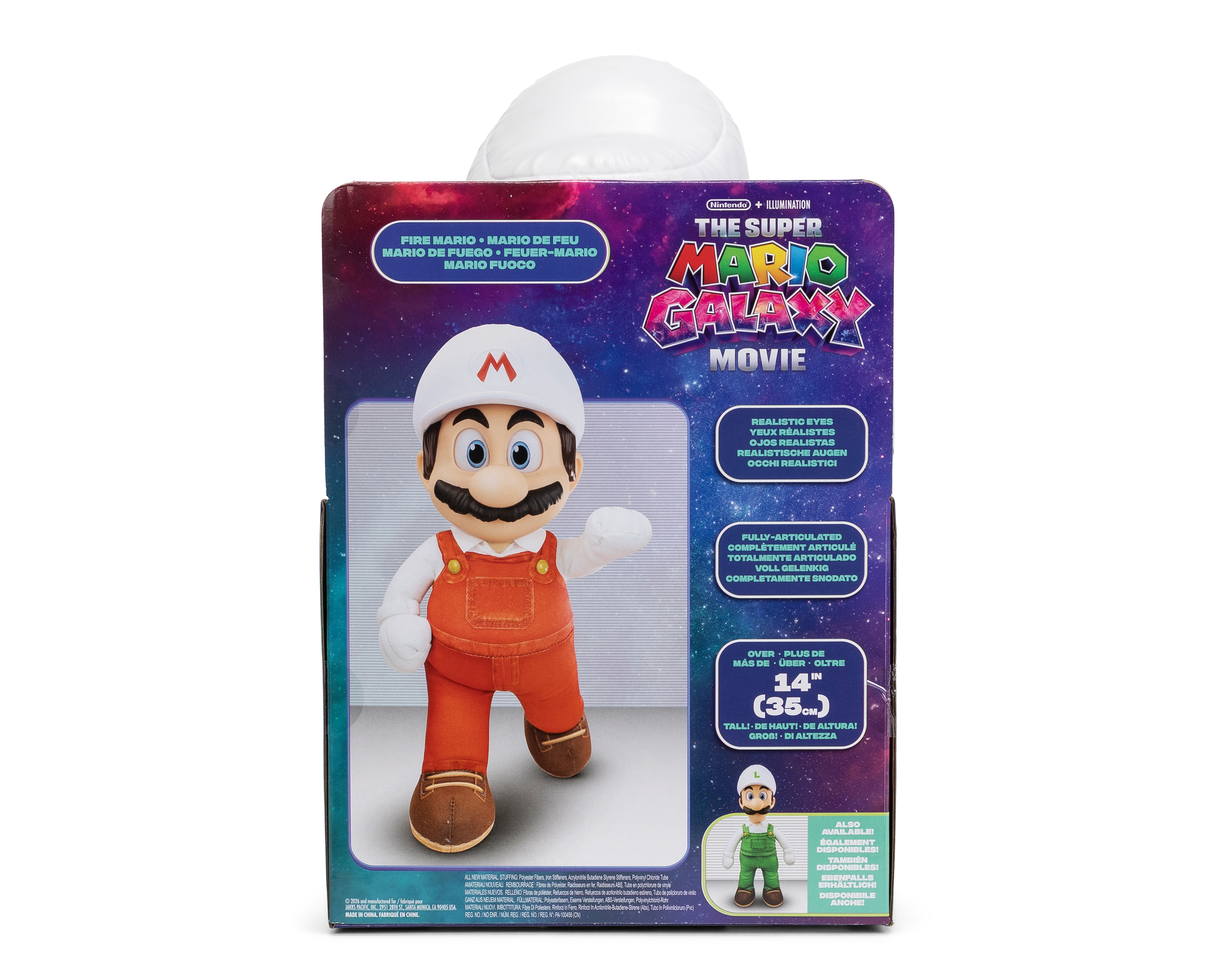 Foto 4 | Foto 4 | Peluche The Super Mario Bros Movie 2 Mario de Fuego