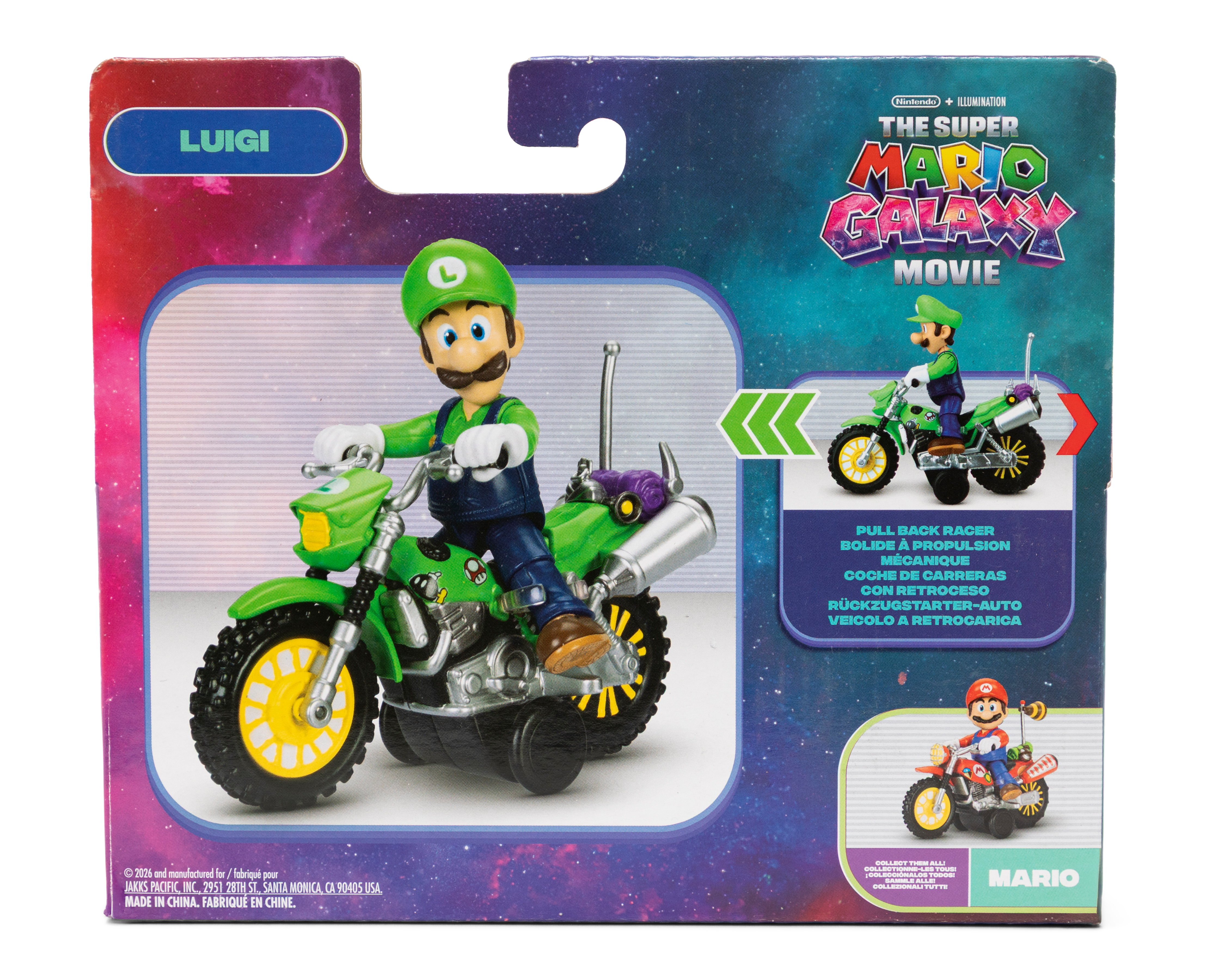 Foto 3 pulgar | Foto 2 | Coche de Carreras The Super Mario Bros Movie 2 1 Pieza al Azar