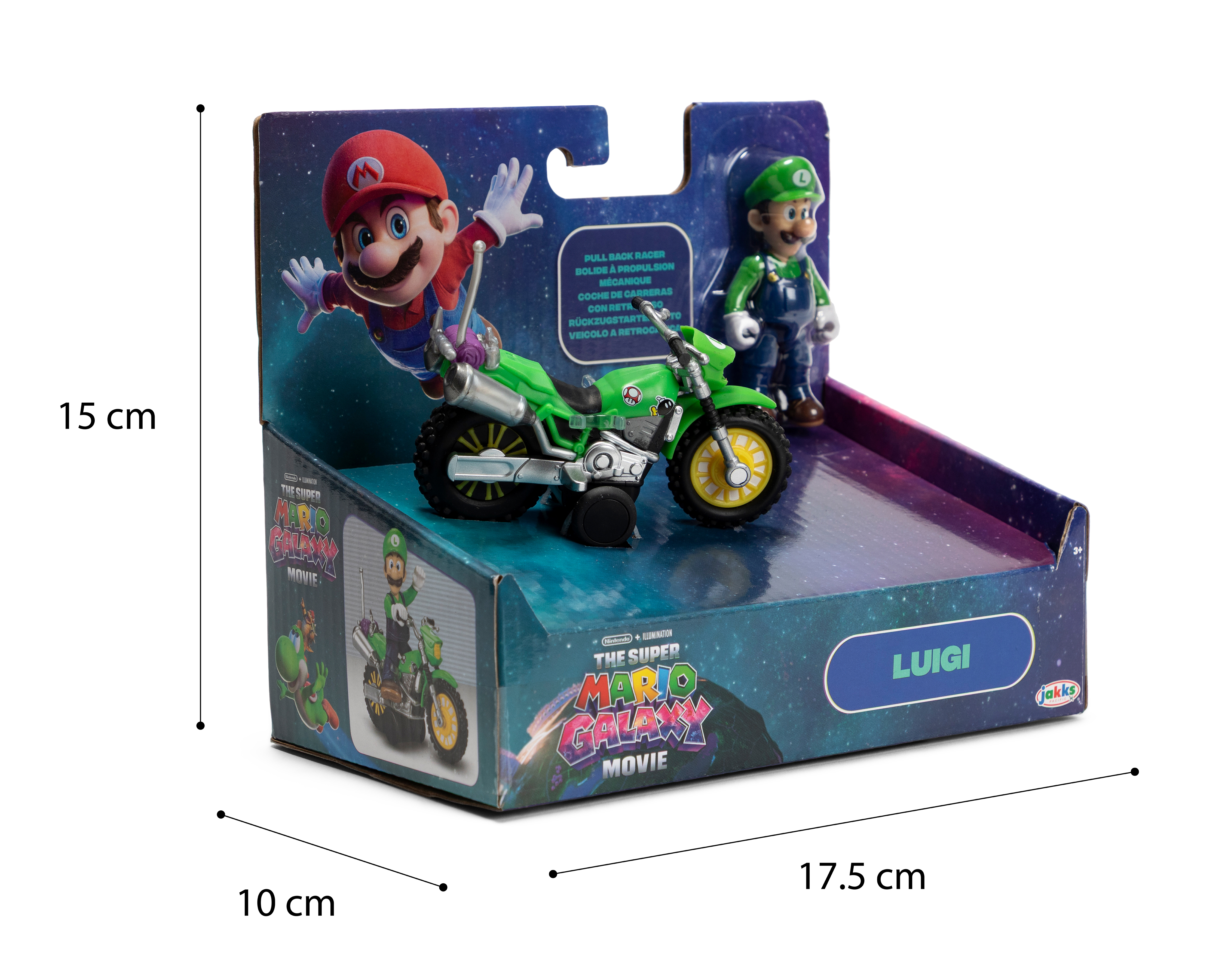 Foto 4 pulgar | Foto 3 | Coche de Carreras The Super Mario Bros Movie 2 1 Pieza al Azar