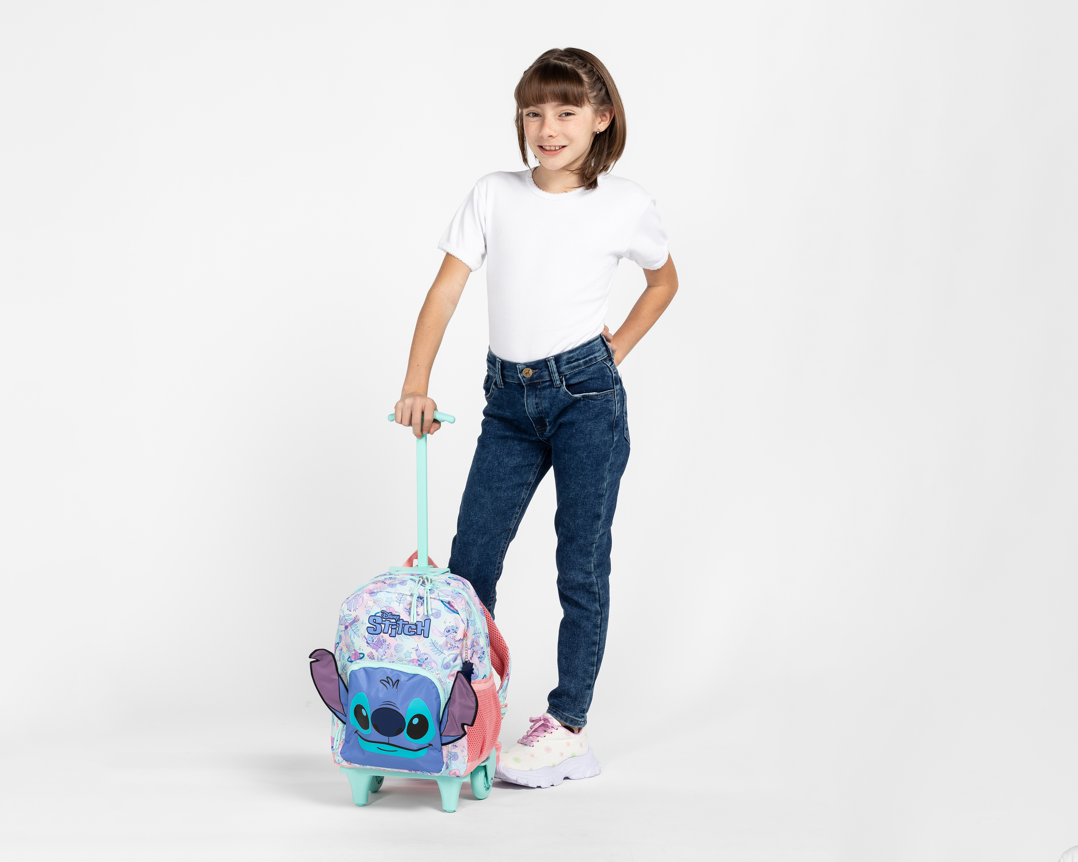 Foto 7 | Foto 7 | Mochila con Ruedas Ruz Stitch