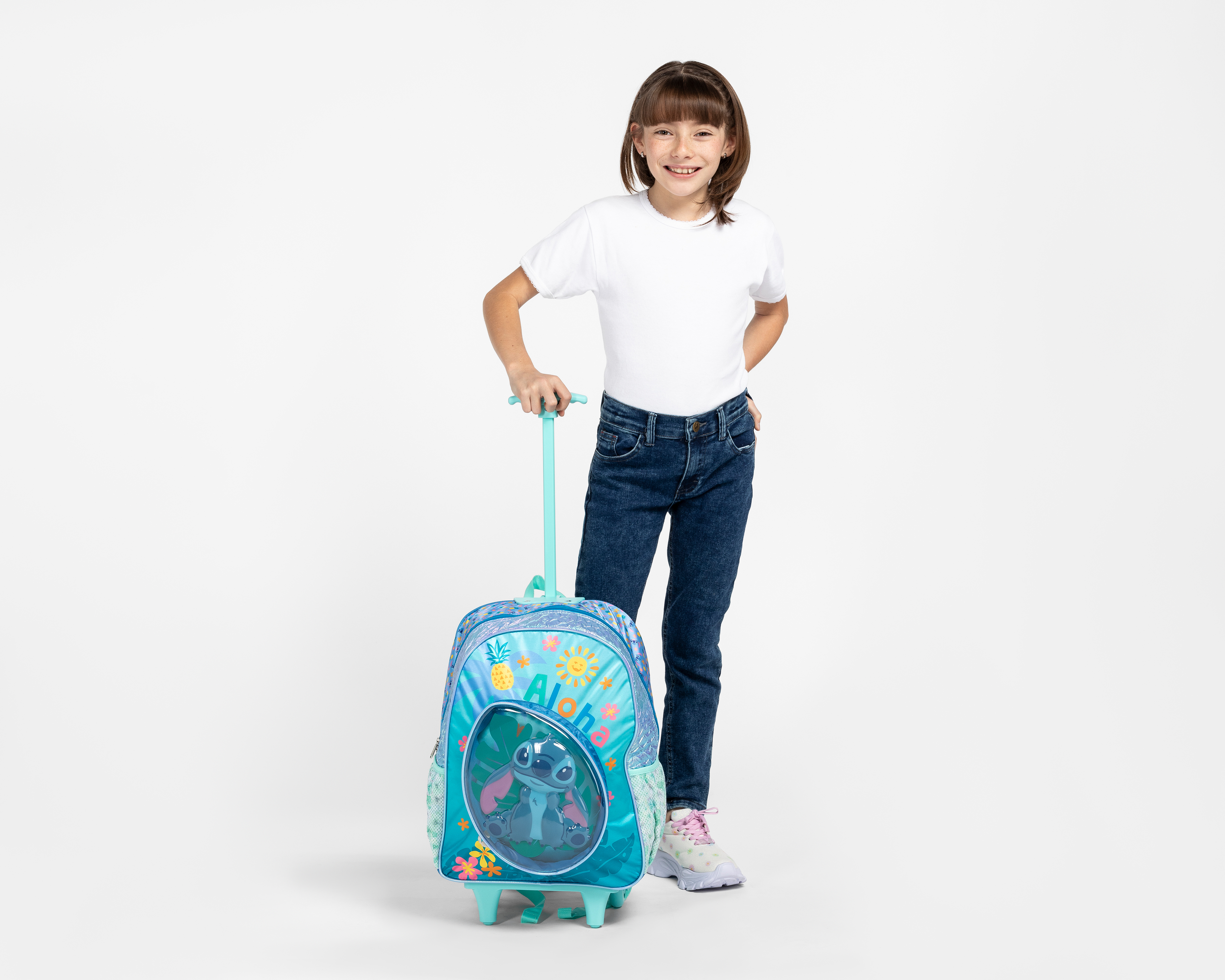 Foto 7 | Foto 7 | Mochila con Ruedas Ruz Stitch Aloha