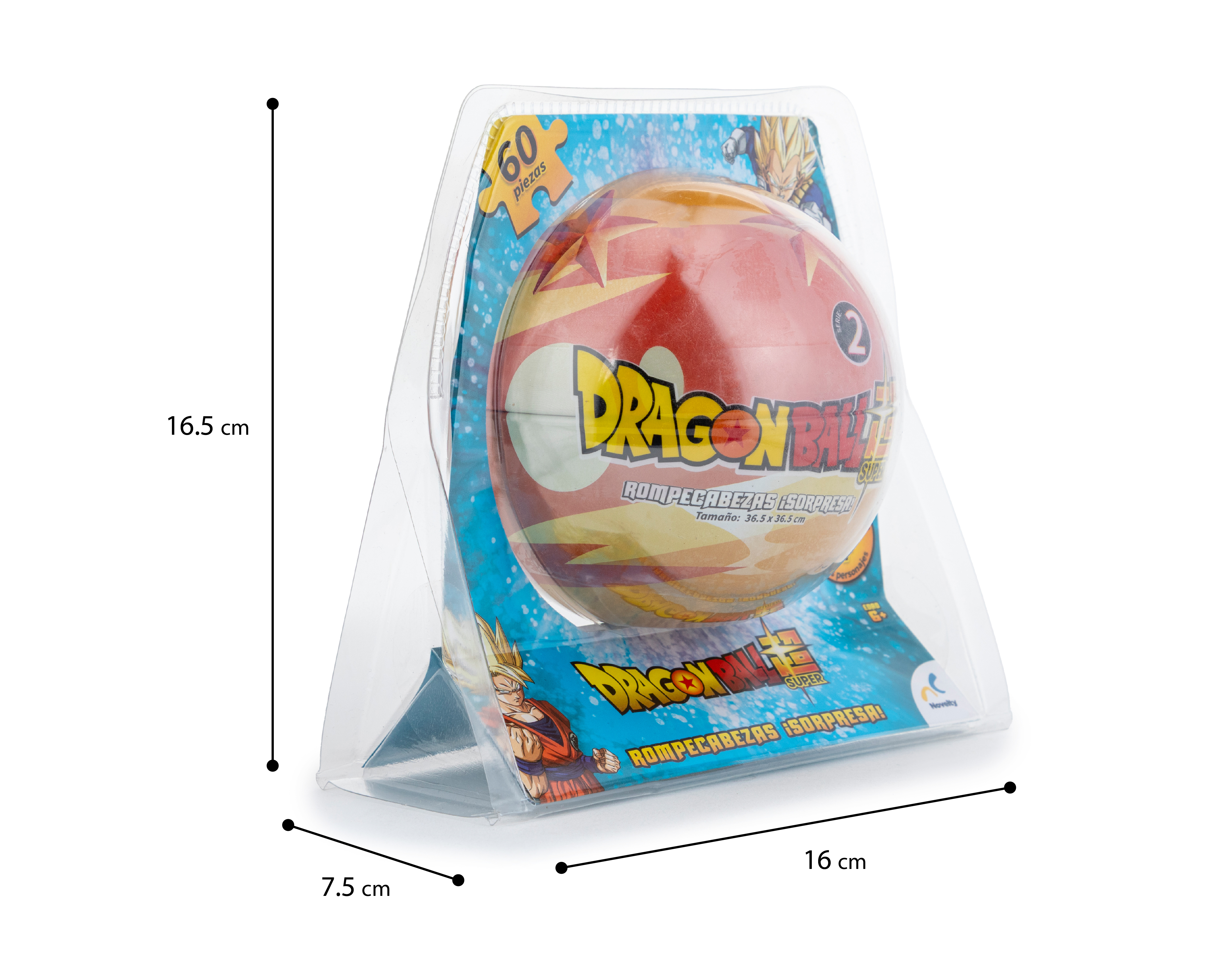 Foto 4 pulgar | Foto 3 | Rompecabezas Dragon Ball Super Novelty  60 Piezas